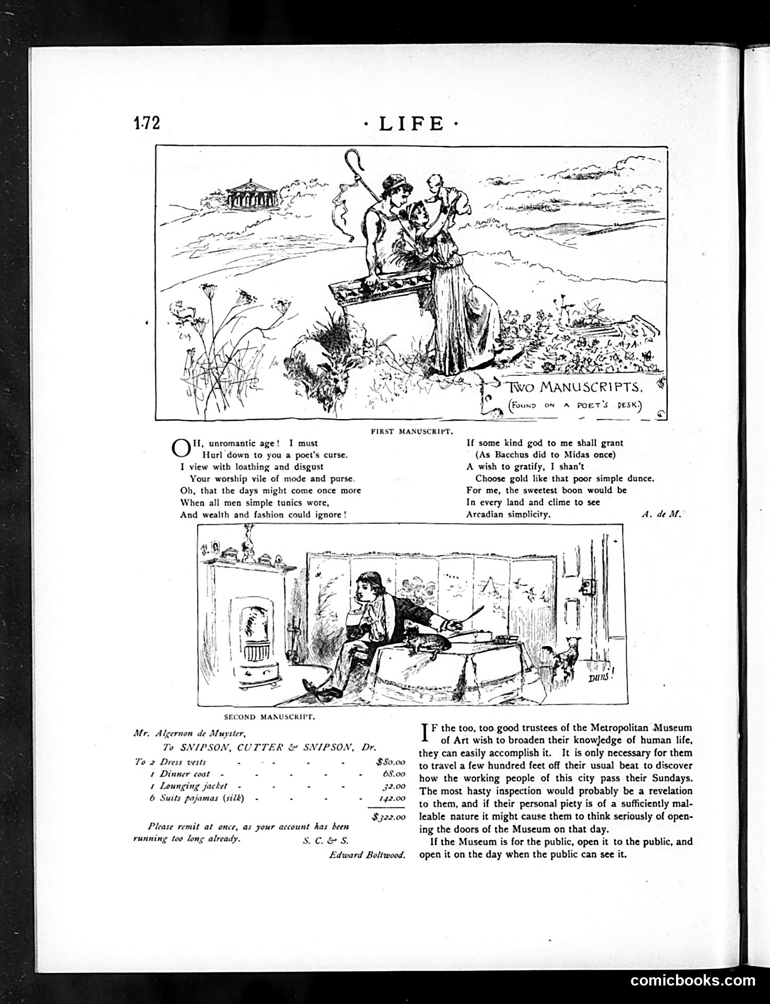Life — March 20, 1890 — page 12: Life, 1890-03-20