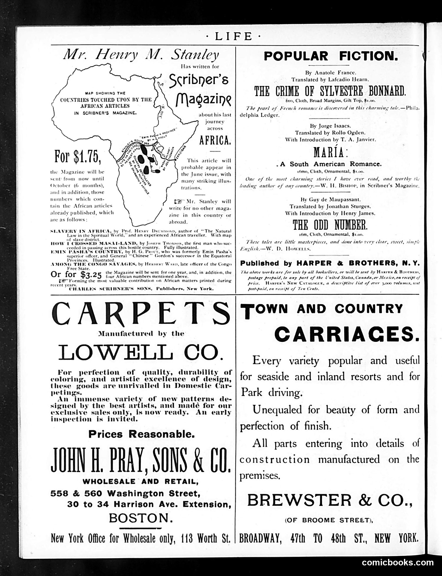 Life — April 3, 1890 — page 2: Life, 1890-04-03