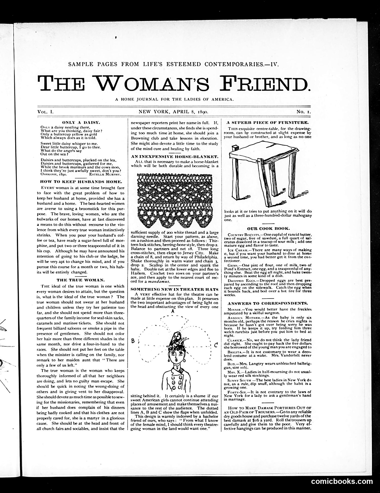 Life — April 10, 1890 — page 7: Life, 1890-04-10