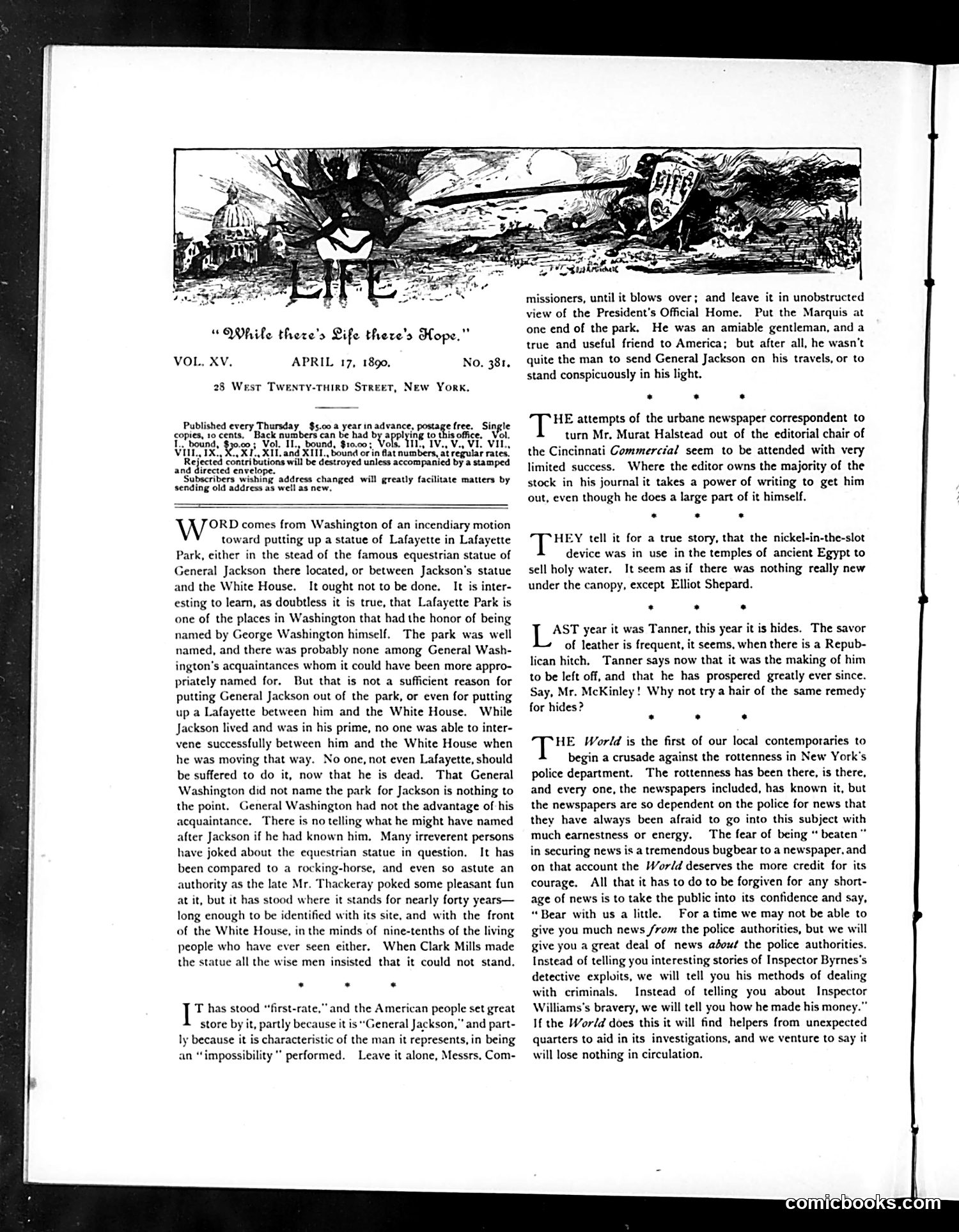 Life — April 17, 1890 — page 4: Life, 1890-04-17