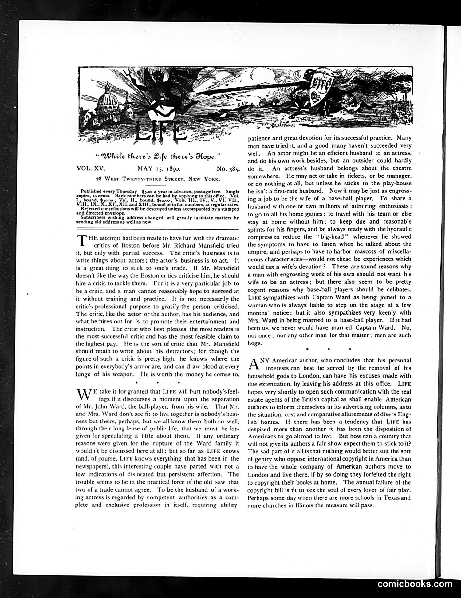 Life — May 15, 1890 — page 4: Life, 1890-05-15