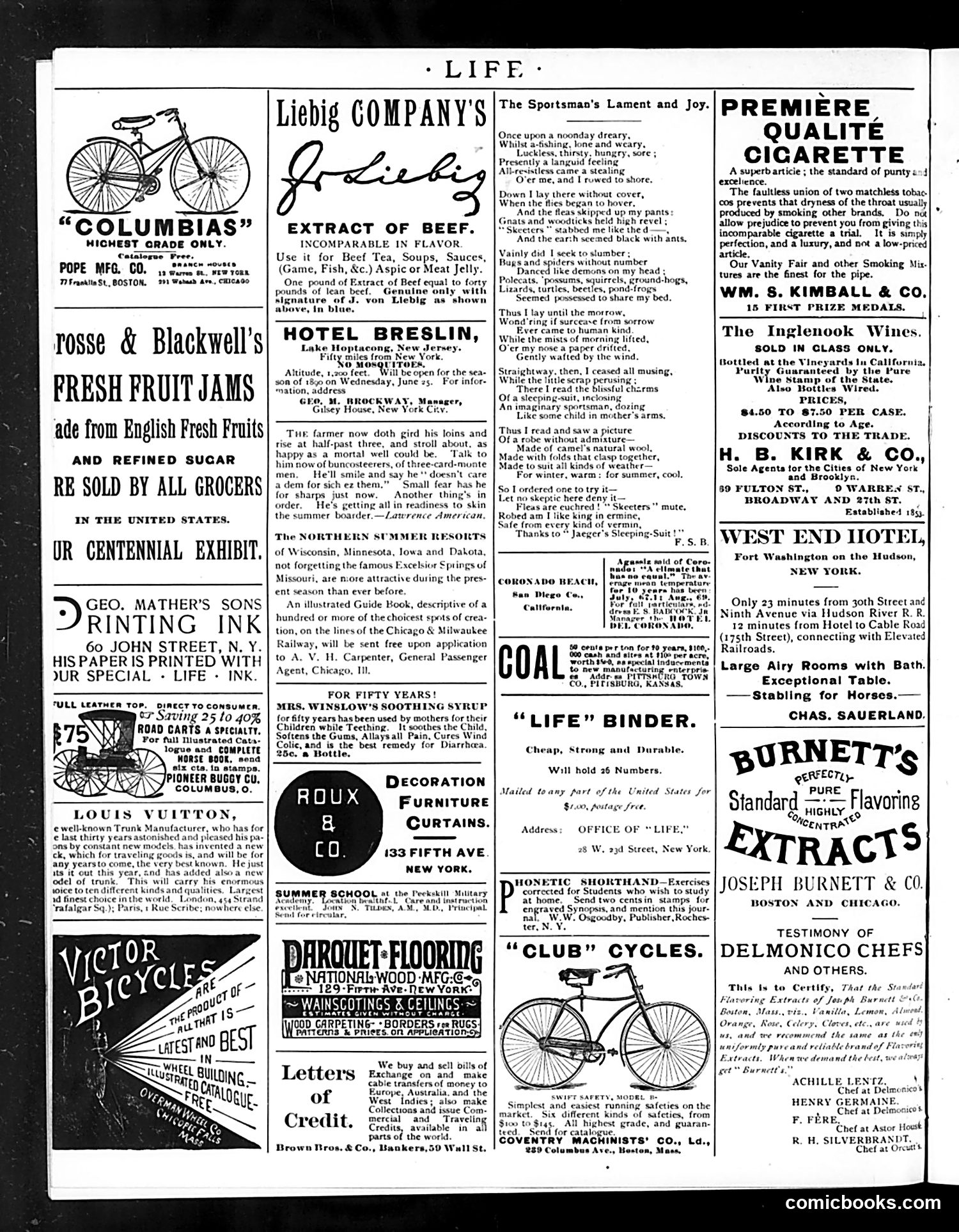 Life — June 19, 1890 — page 2: Life, 1890-06-19