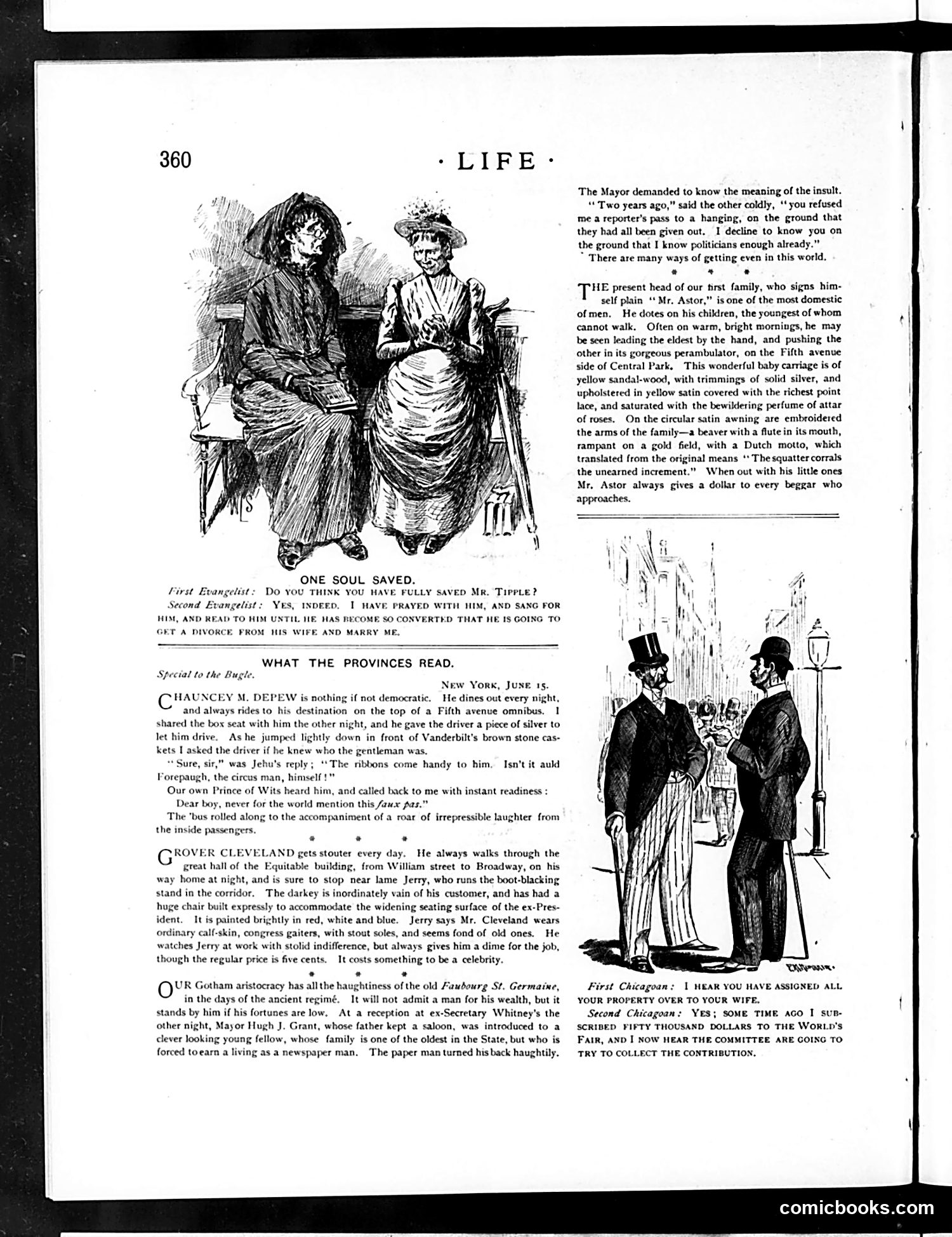 Life — June 19, 1890 — page 12: Life, 1890-06-19