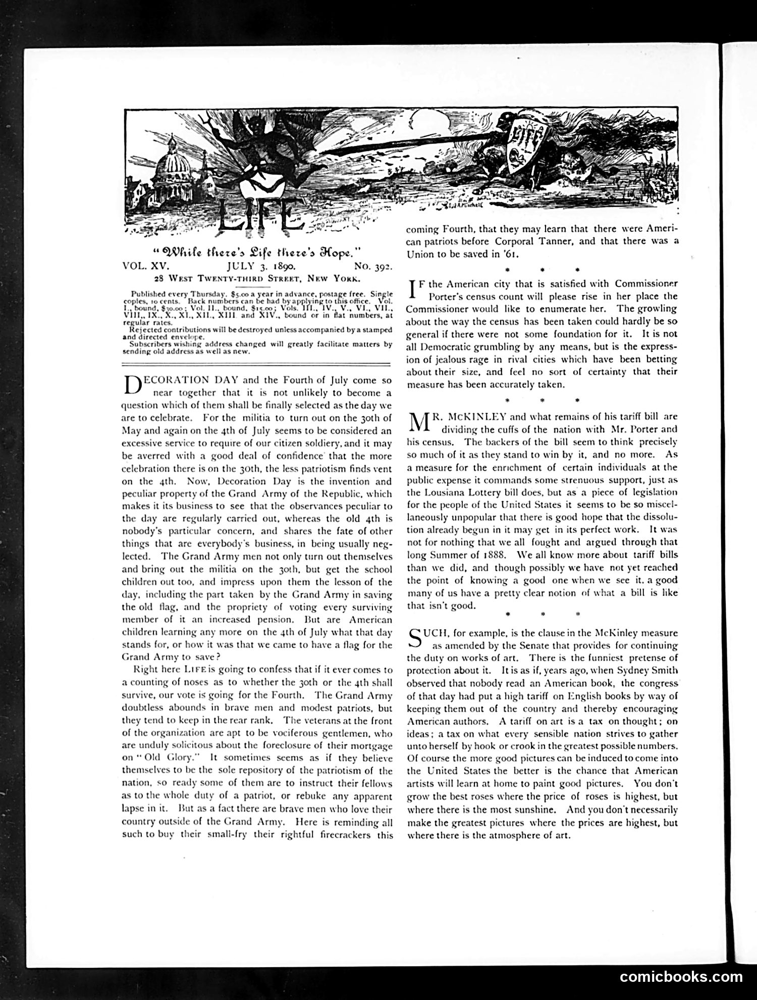 Life — July 3, 1890 — page 4: Life, 1890-07-03
