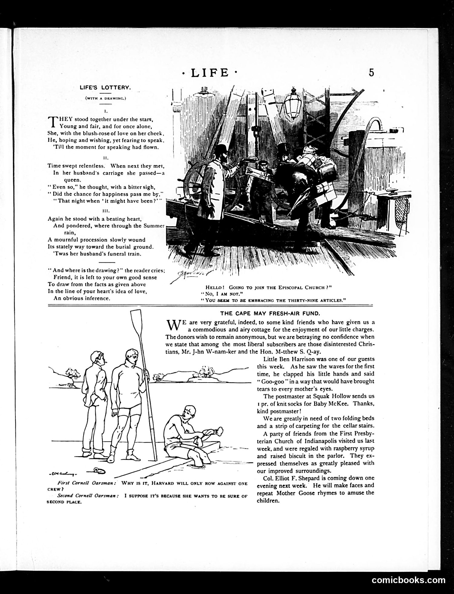 Life — July 10, 1890 — page 5: Life, 1890-07-10
