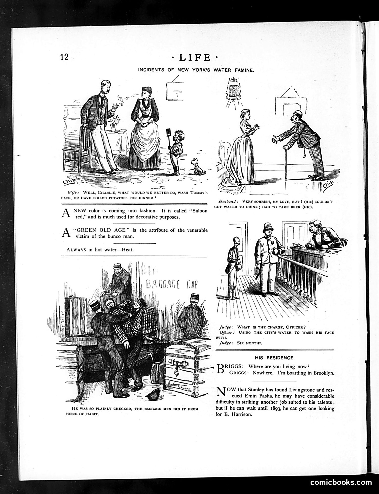 Life — July 10, 1890 — page 12: Life, 1890-07-10