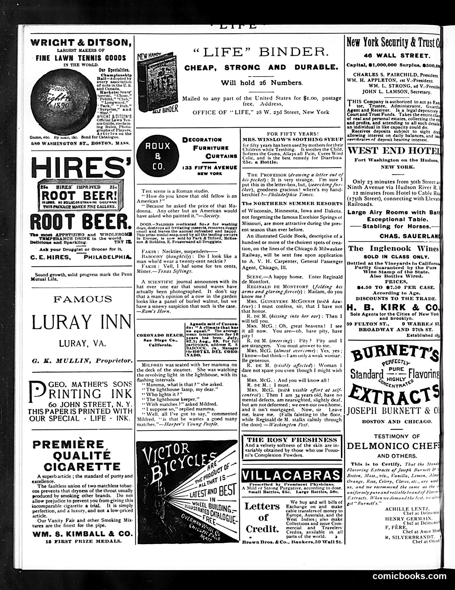 Life — July 24, 1890 — page 2: Life, 1890-07-24