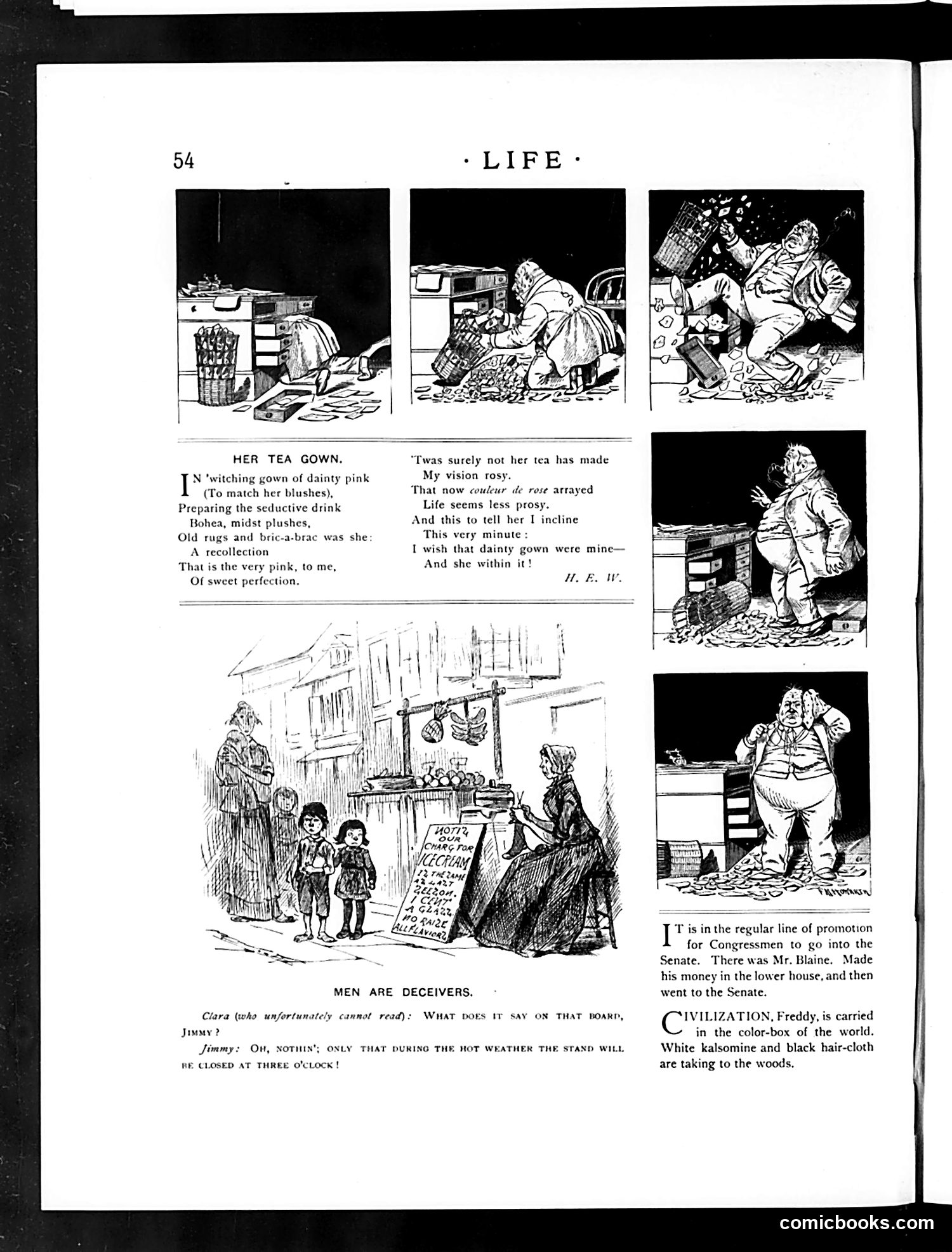 Life — July 31, 1890 — page 12: Life, 1890-07-31
