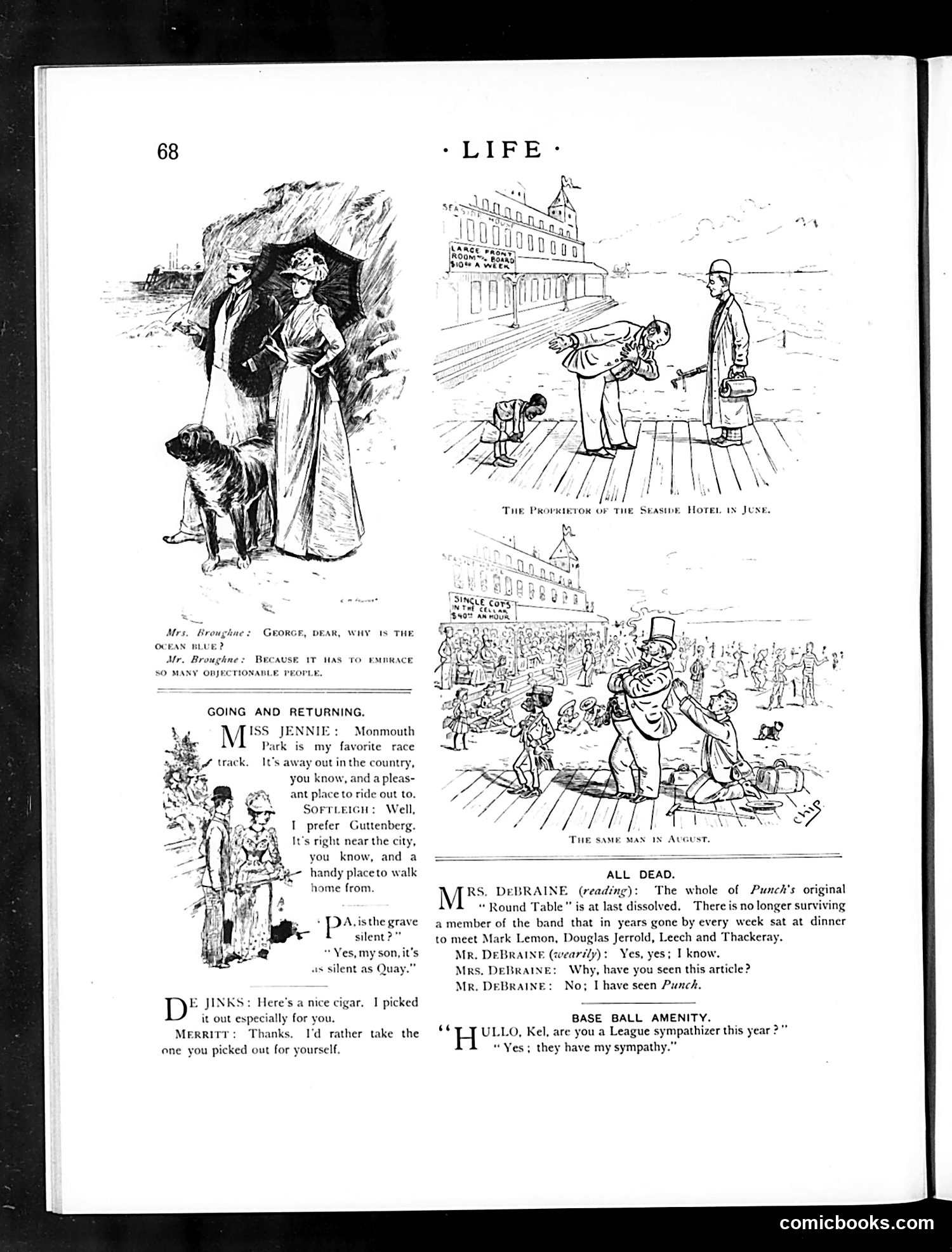 Life — August 7, 1890 — page 12: Life, 1890-08-07