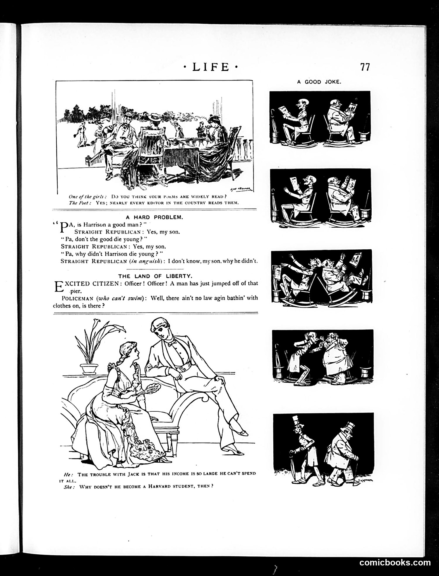 Life — August 14, 1890 — page 7: Life, 1890-08-14
