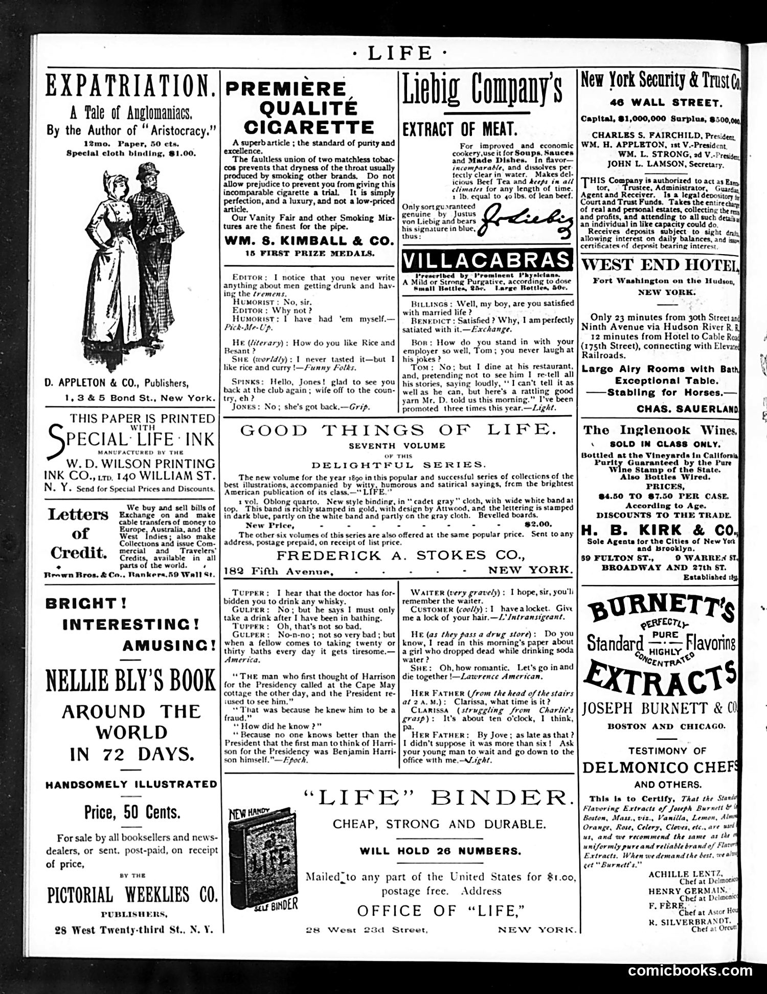 Life — August 21, 1890 — page 2: Life, 1890-08-21