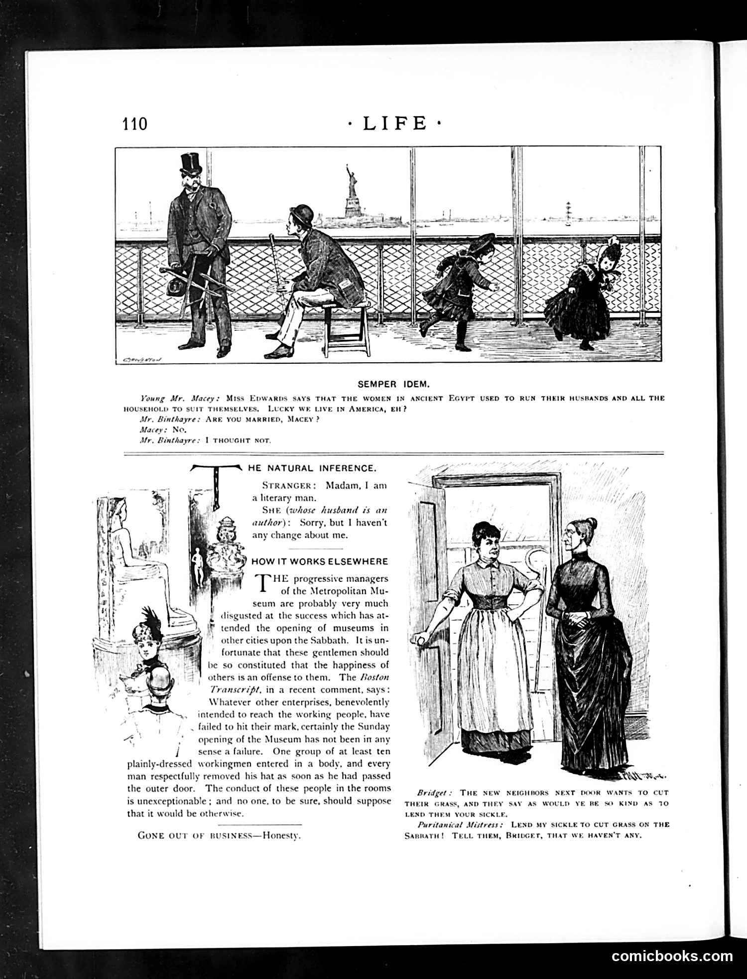 Life — August 28, 1890 — page 12: Life, 1890-08-28