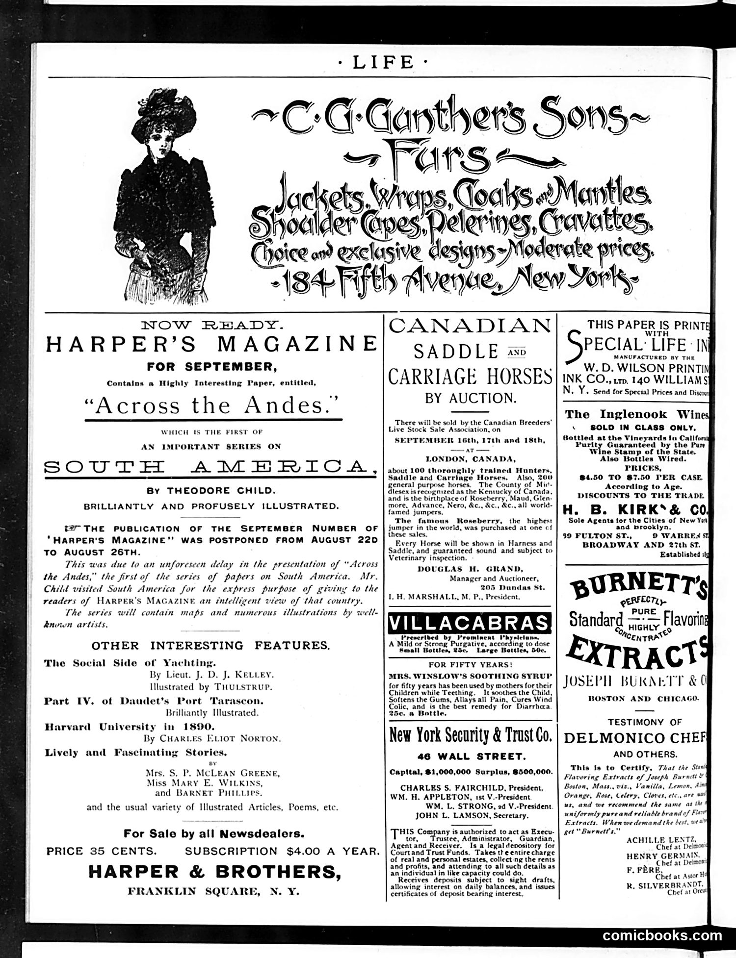 Life — September 4, 1890 — page 2: Life, 1890-09-04