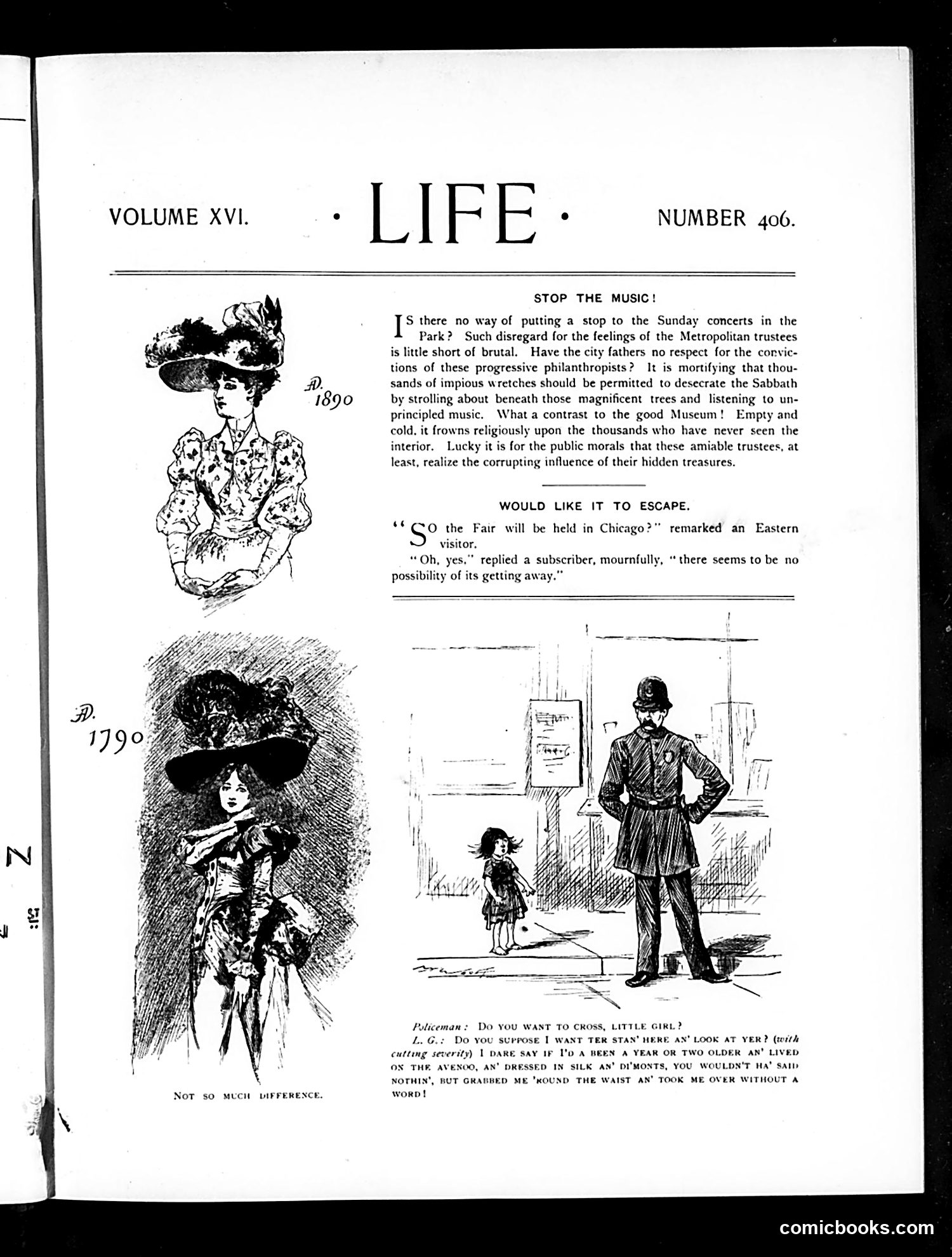 Life — October 9, 1890 — page 3: Life, 1890-10-09