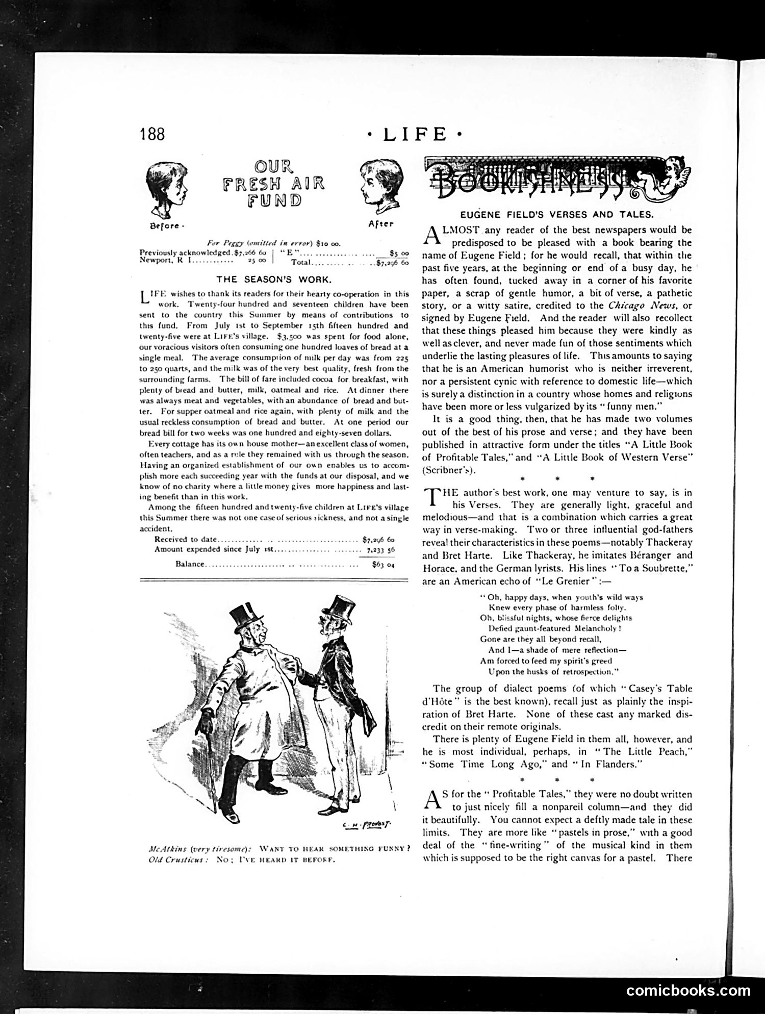 Life — October 9, 1890 — page 6: Life, 1890-10-09