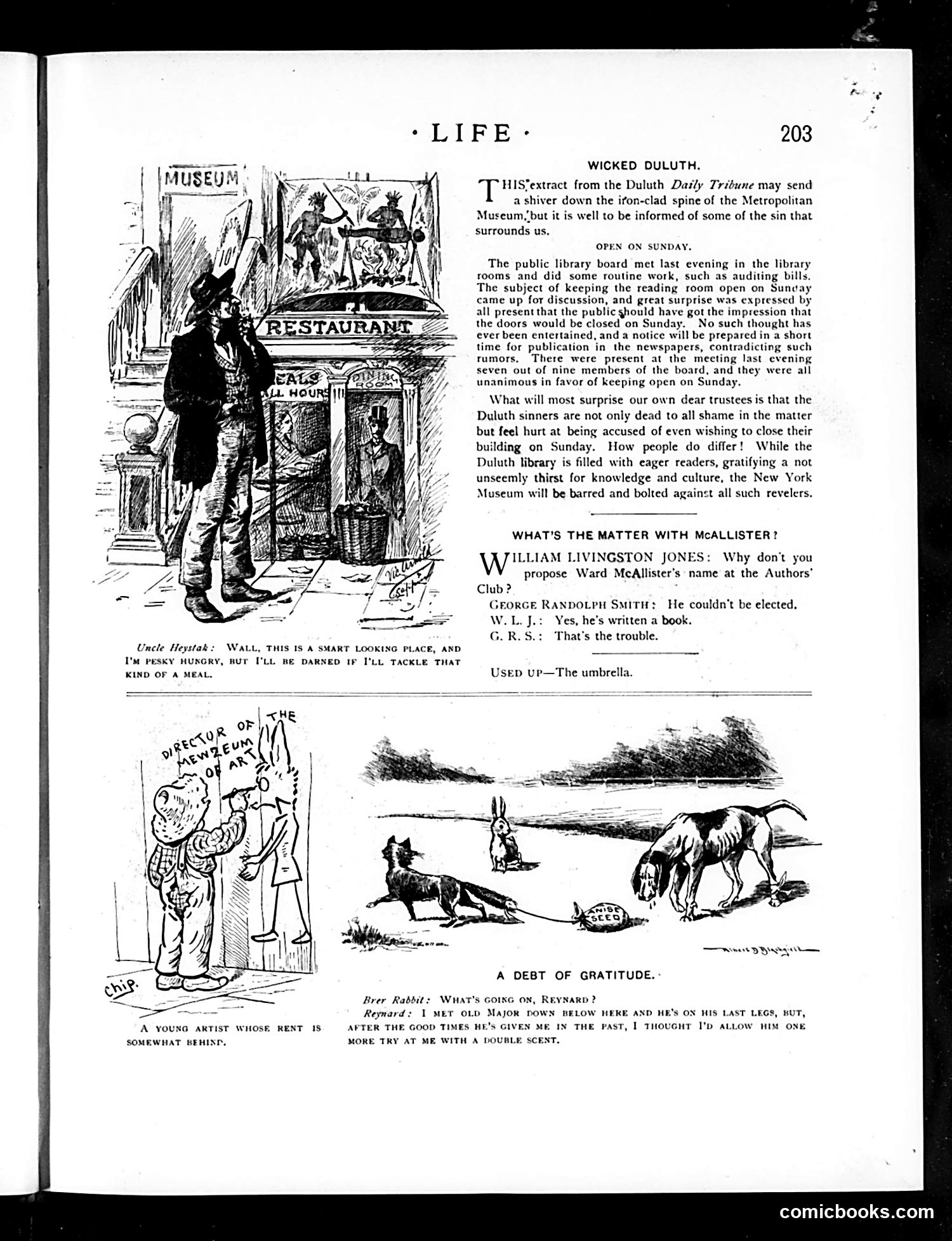 Life — October 16, 1890 — page 5: Life, 1890-10-16