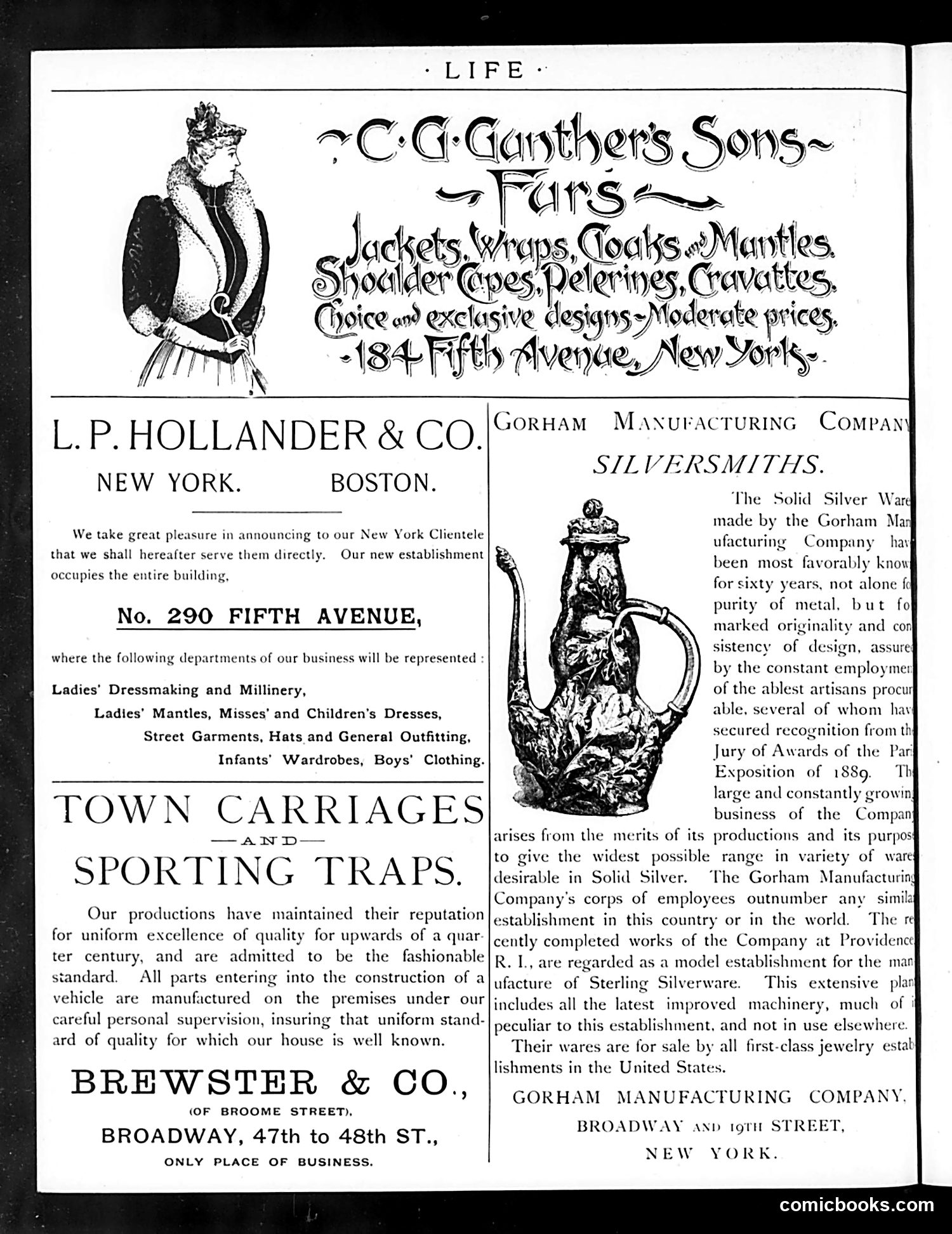 Life — October 23, 1890 — page 2: Life, 1890-10-23