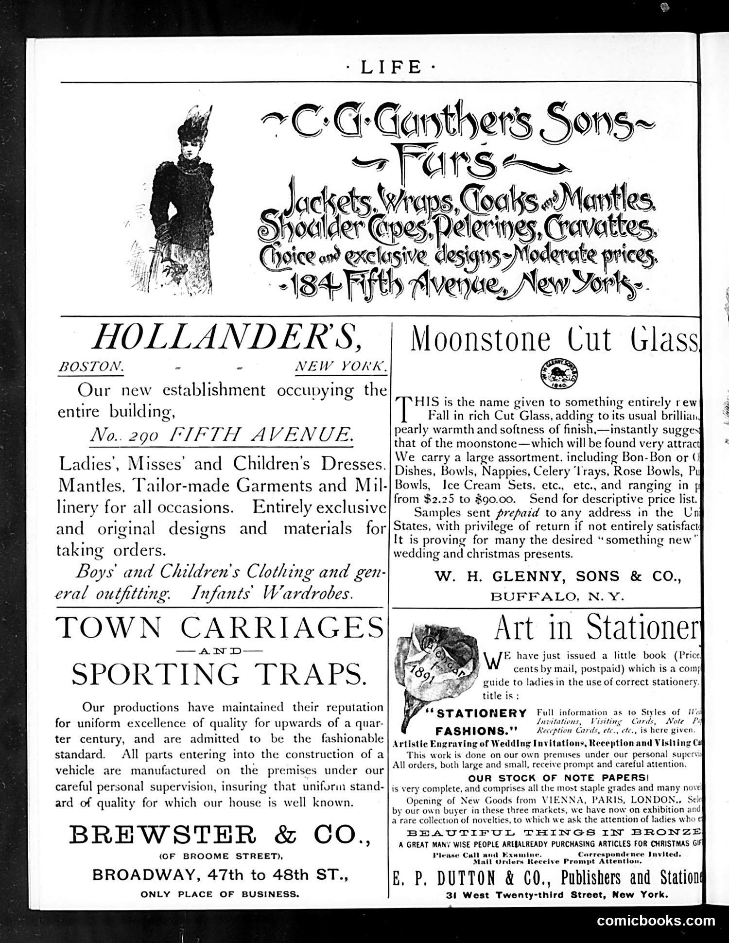 Life — October 30, 1890 — page 2: Life, 1890-10-30