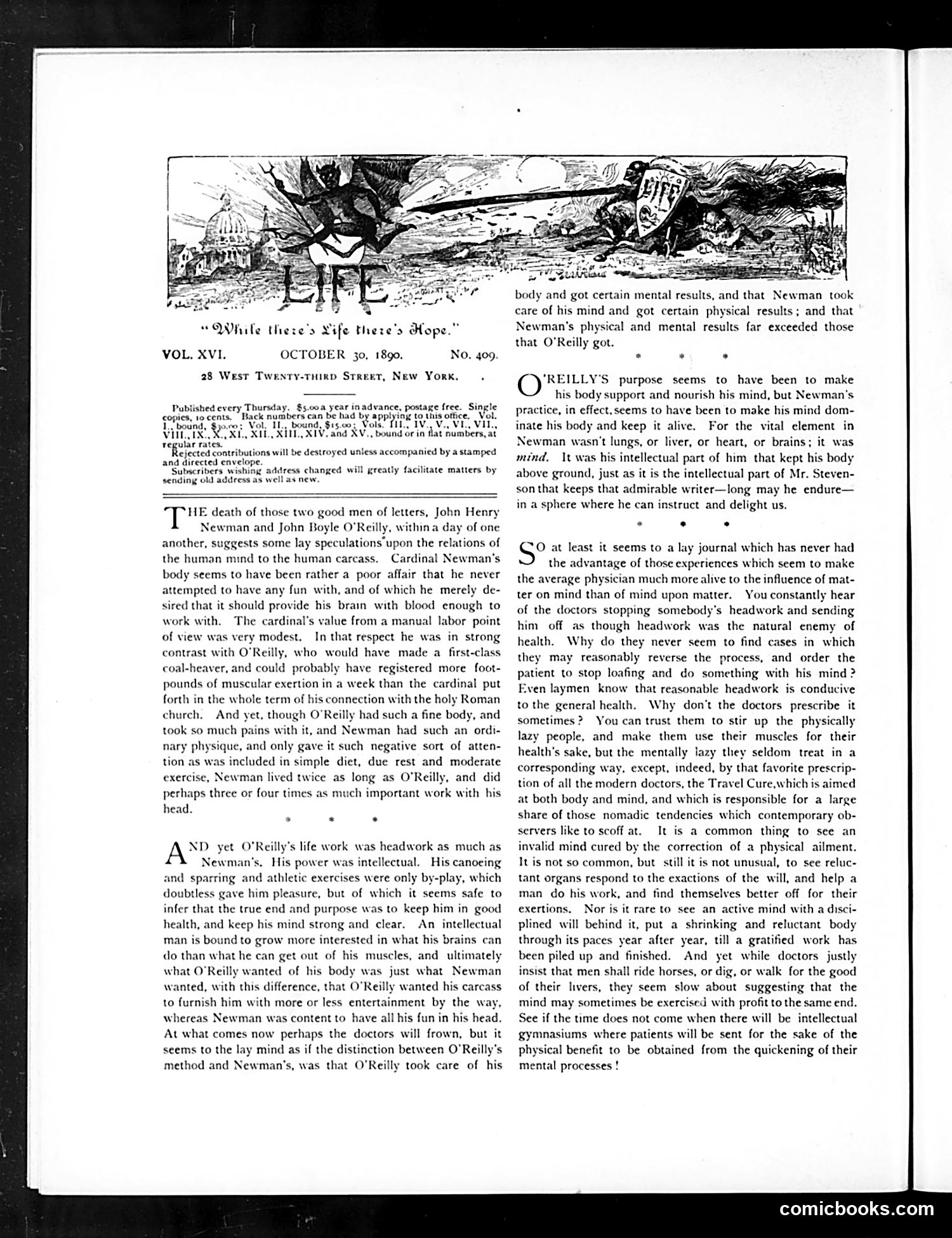 Life — October 30, 1890 — page 4: Life, 1890-10-30