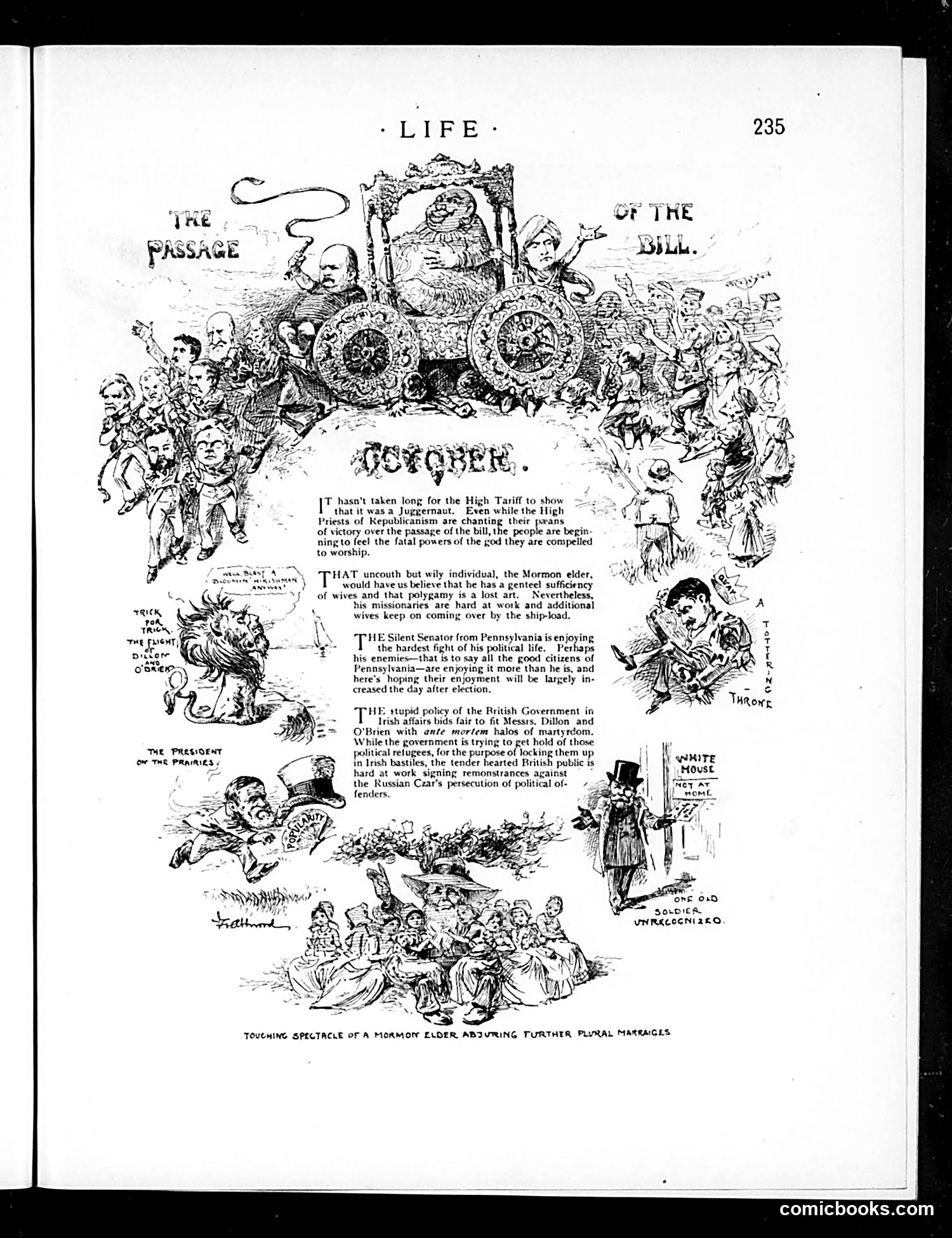 Life — October 30, 1890 — page 5: Life, 1890-10-30