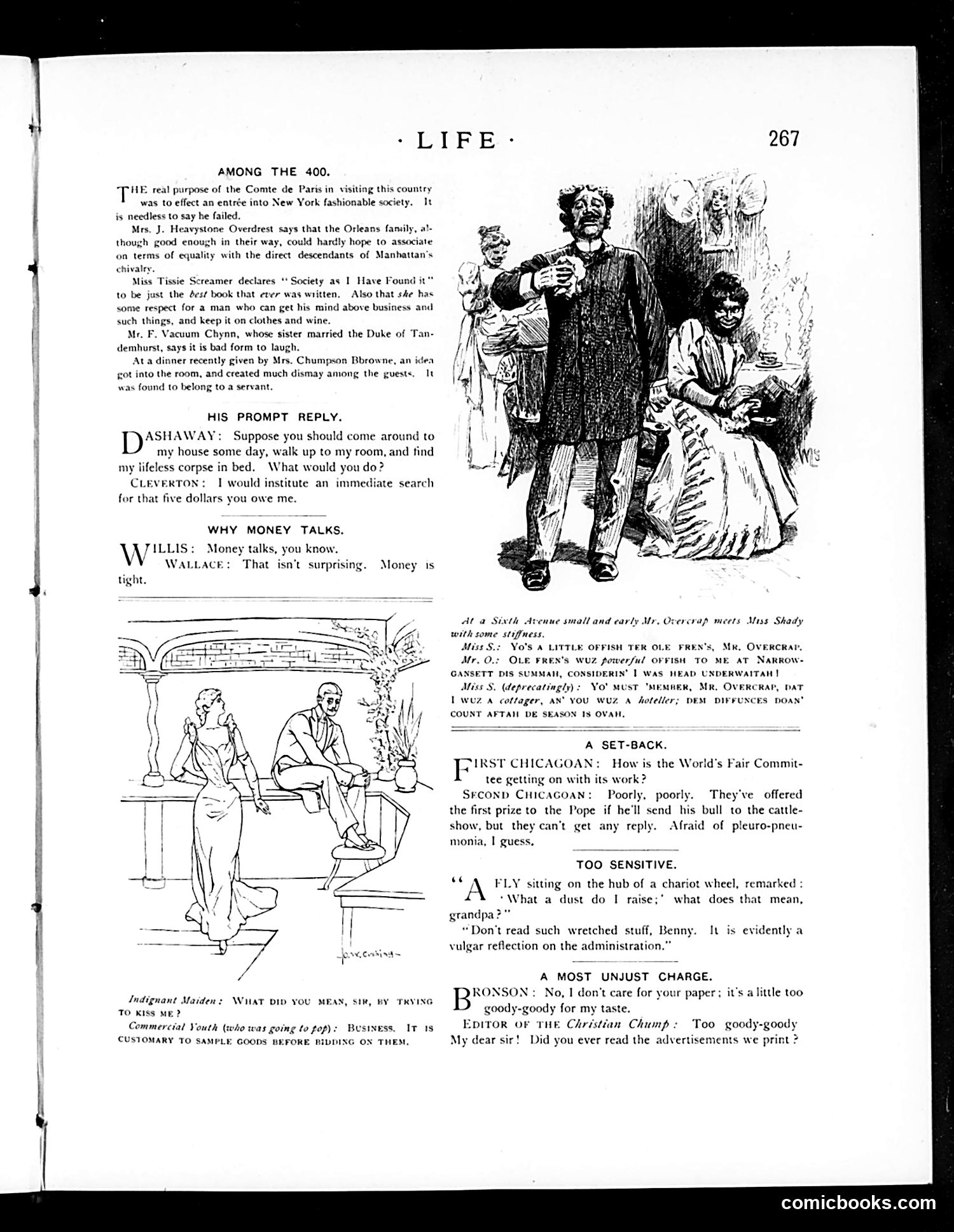 Life — November 13, 1890 — page 5: Life, 1890-11-13