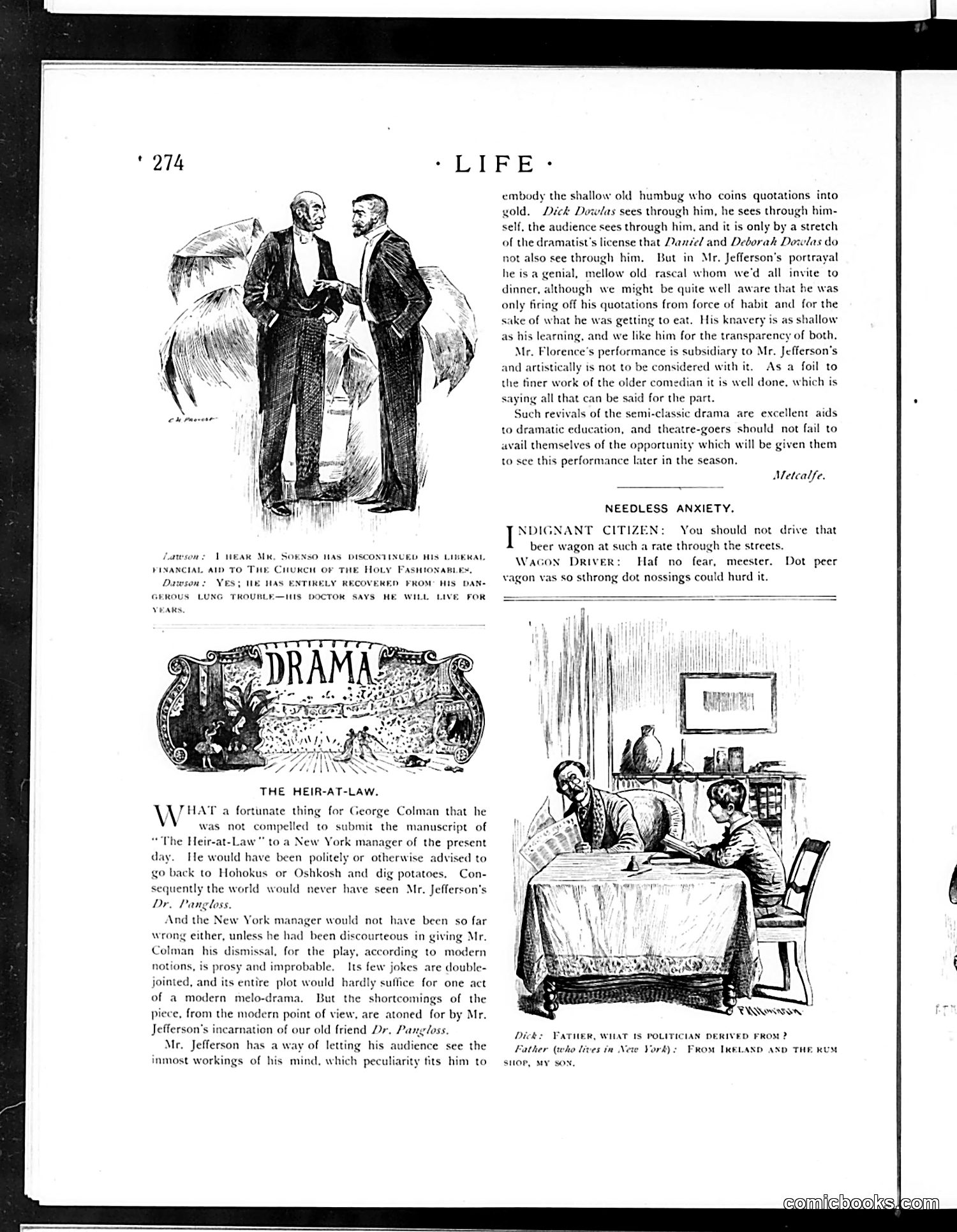 Life — November 13, 1890 — page 12: Life, 1890-11-13