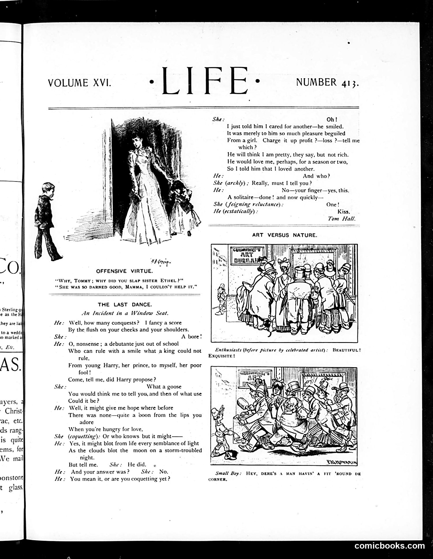 Life — November 27, 1890 — page 3: Life, 1890-11-27