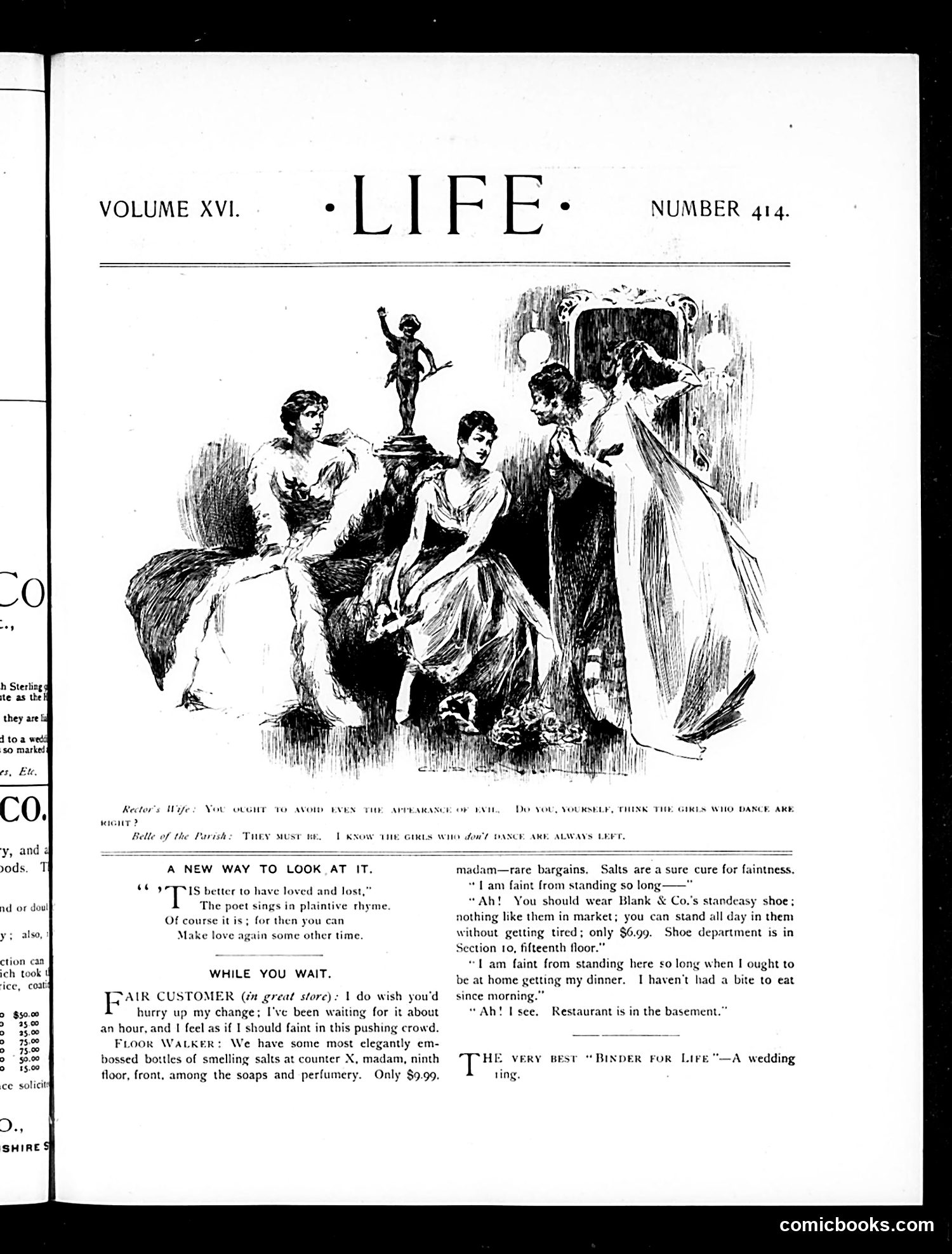 Life — December 4, 1890 — page 3: Life, 1890-12-04