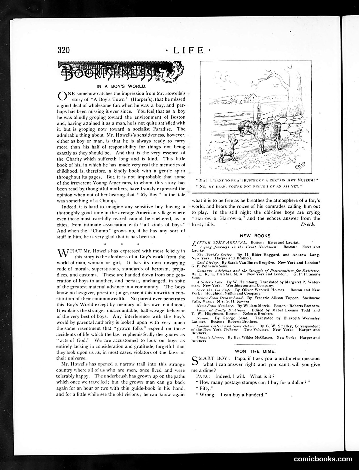 Life — December 4, 1890 — page 6: Life, 1890-12-04