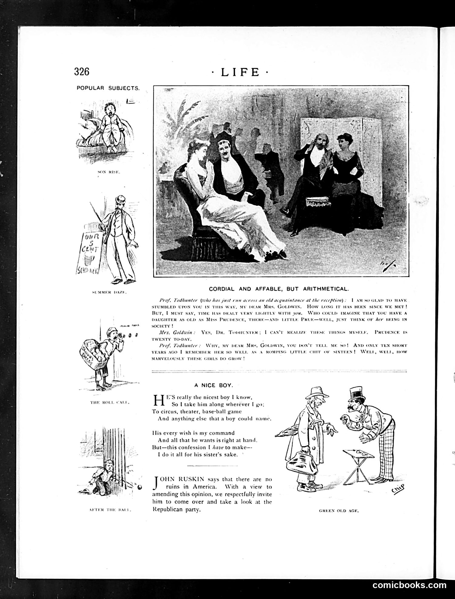 Life — December 4, 1890 — page 12: Life, 1890-12-04