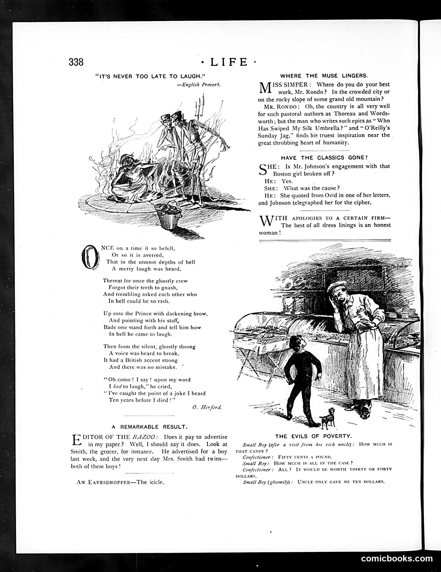 Life — December 11, 1890 — page 8: Life, 1890-12-11
