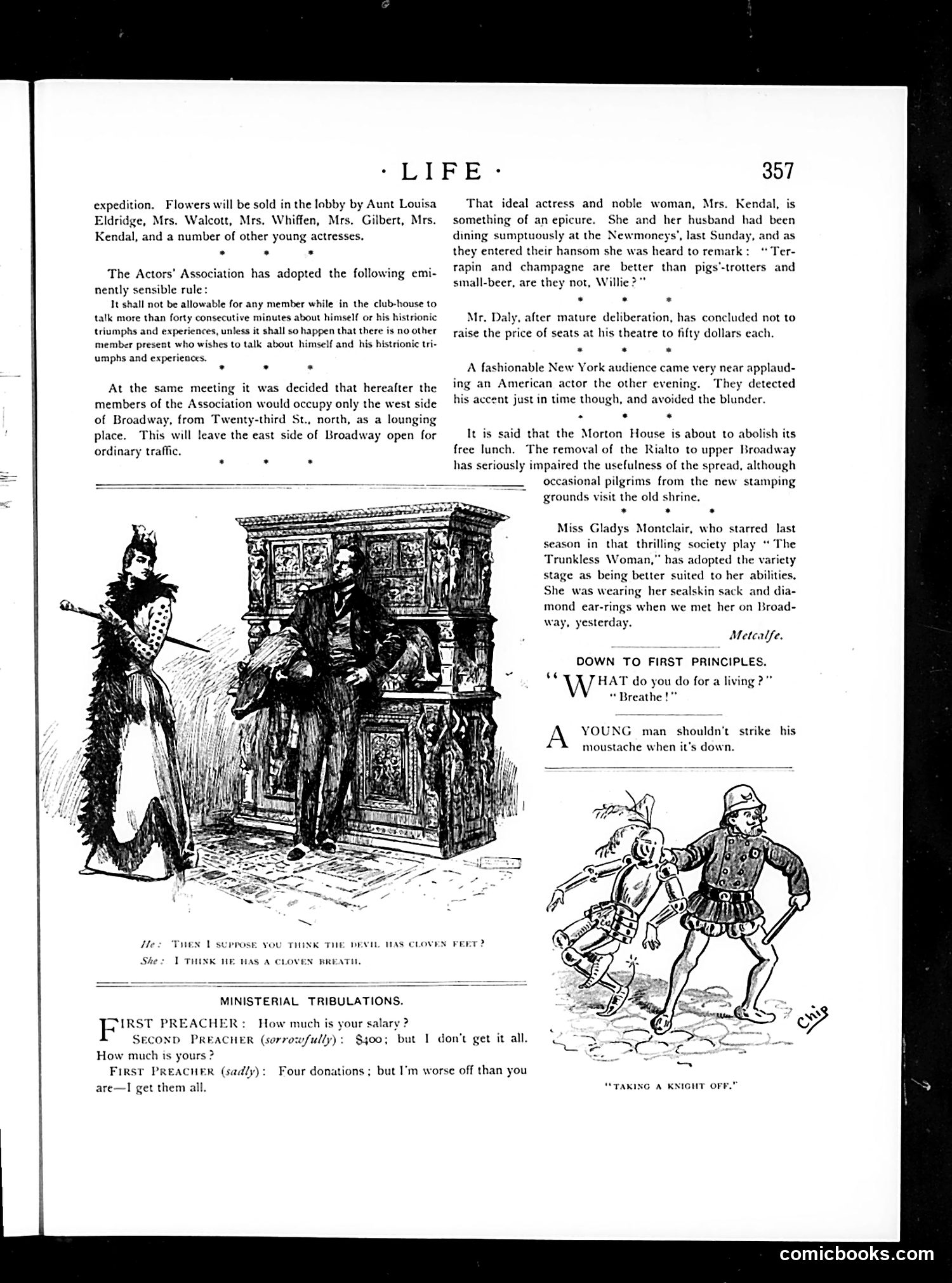 Life — December 18, 1890 — page 11: Life, 1890-12-18