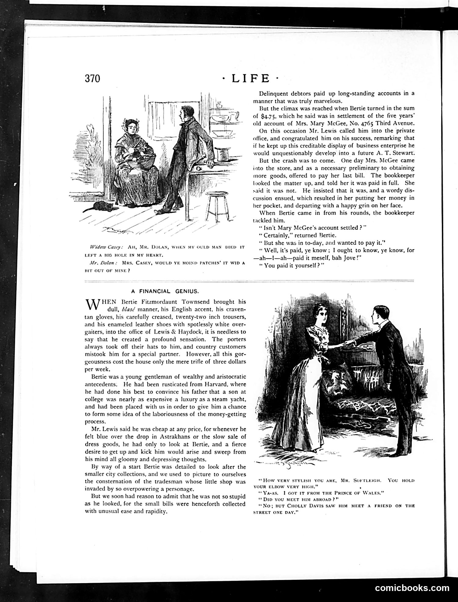 Life — December 25, 1890 — page 10: Life, 1890-12-25