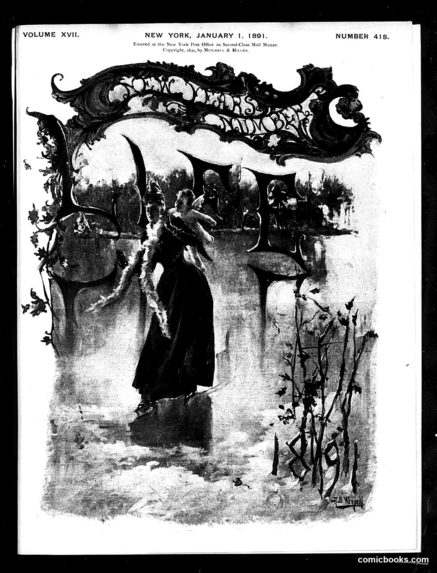 Life — January 1, 1891 — page 1: Life, 1891-01-01