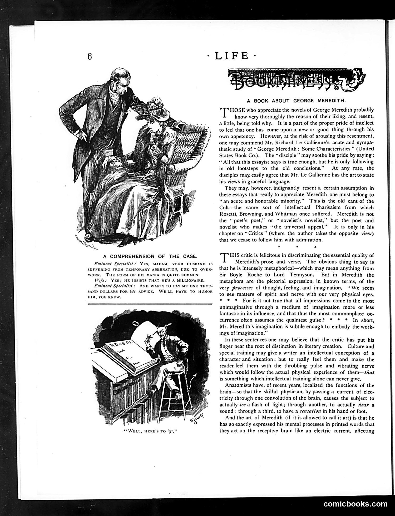Life — January 1, 1891 — page 6: Life, 1891-01-01