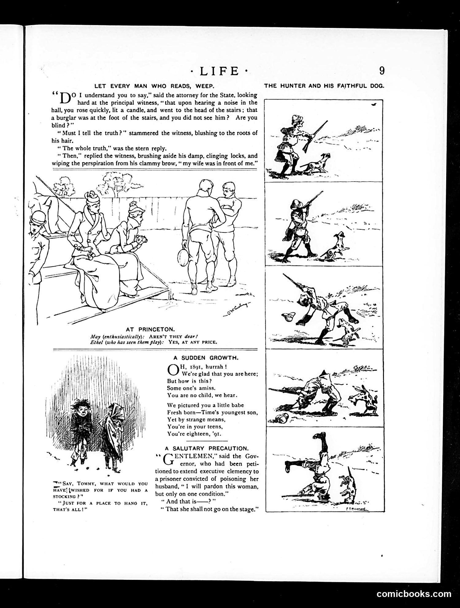 Life — January 1, 1891 — page 9: Life, 1891-01-01