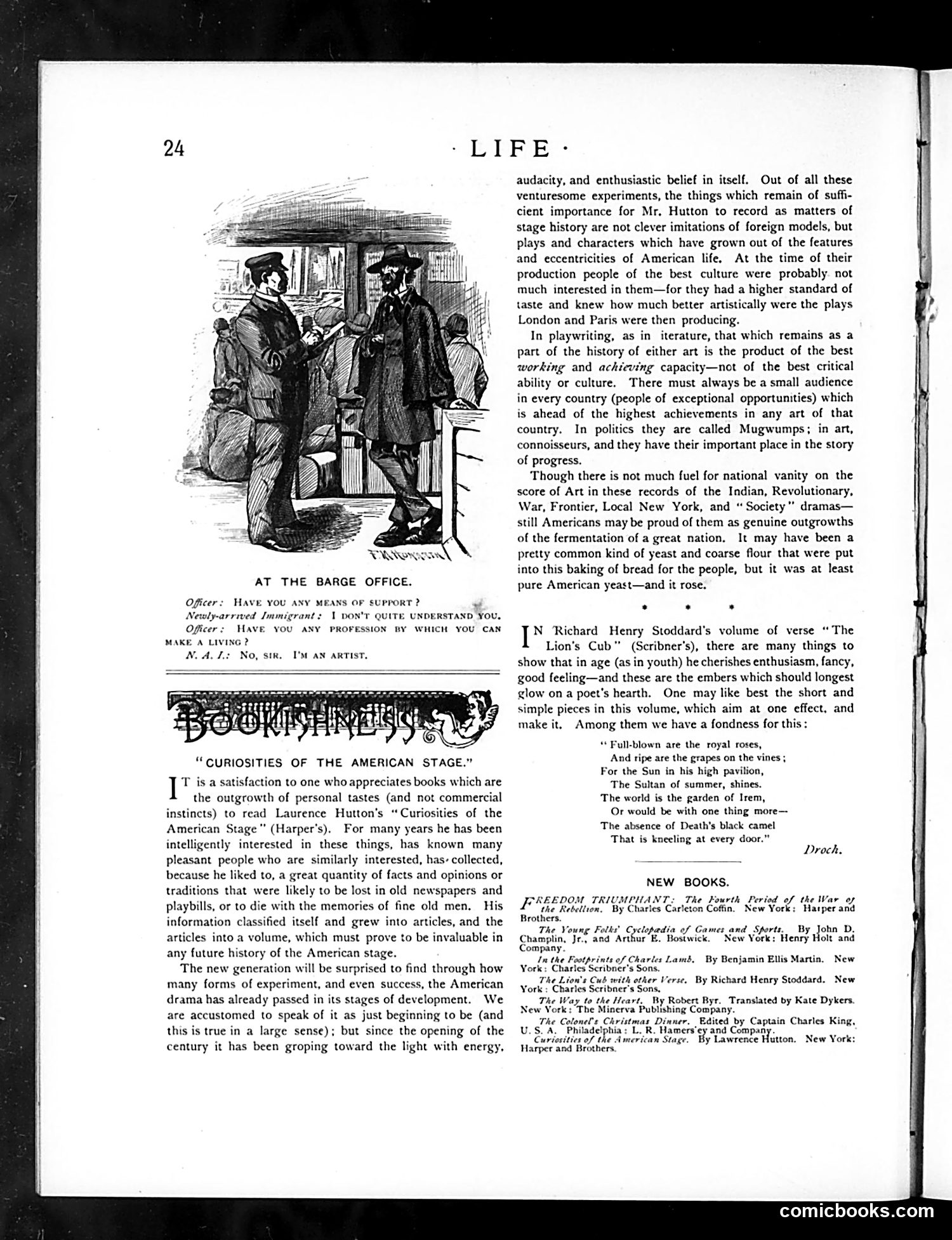 Life — January 8, 1891 — page 8: Life, 1891-01-08