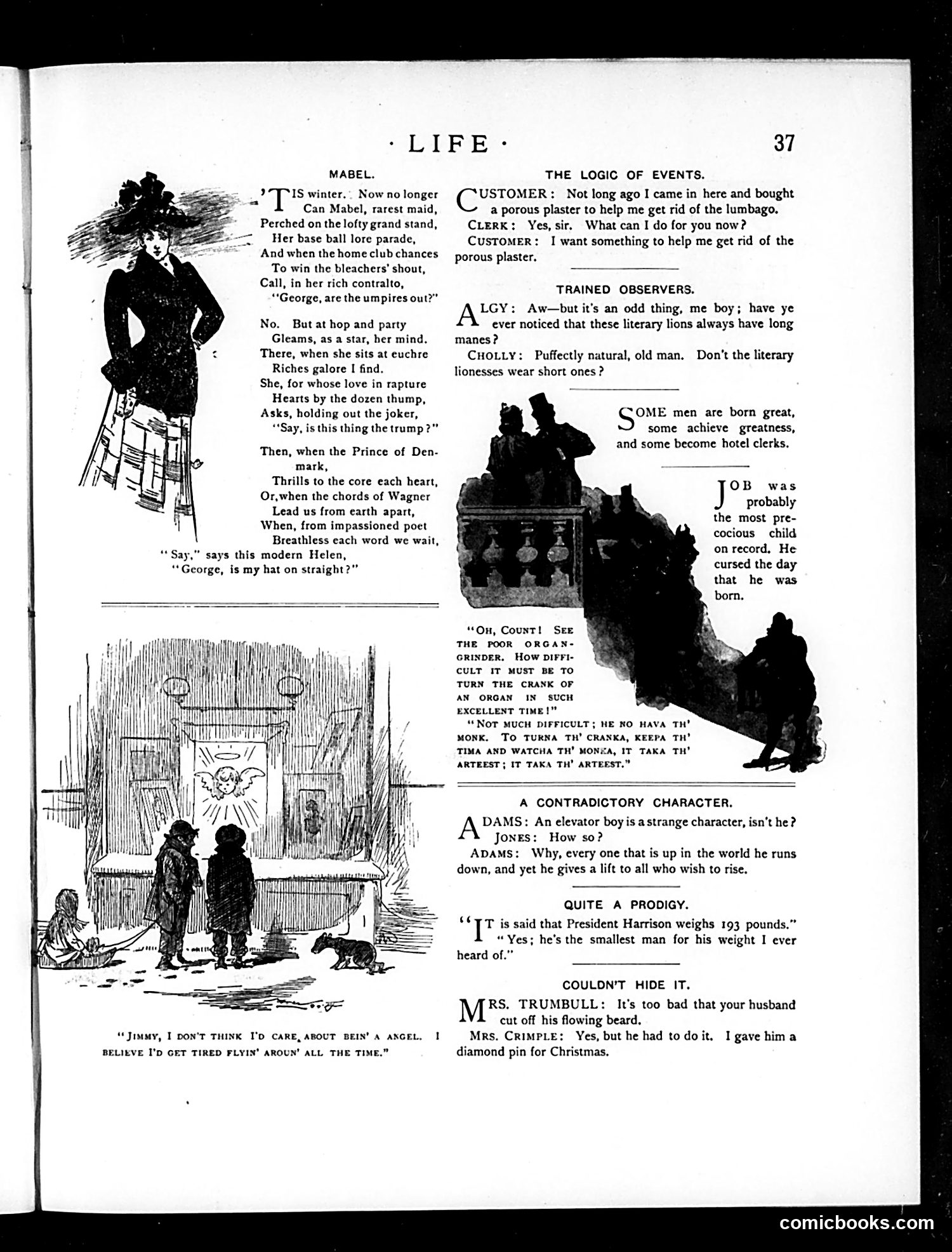Life — January 15, 1891 — page 5: Life, 1891-01-15