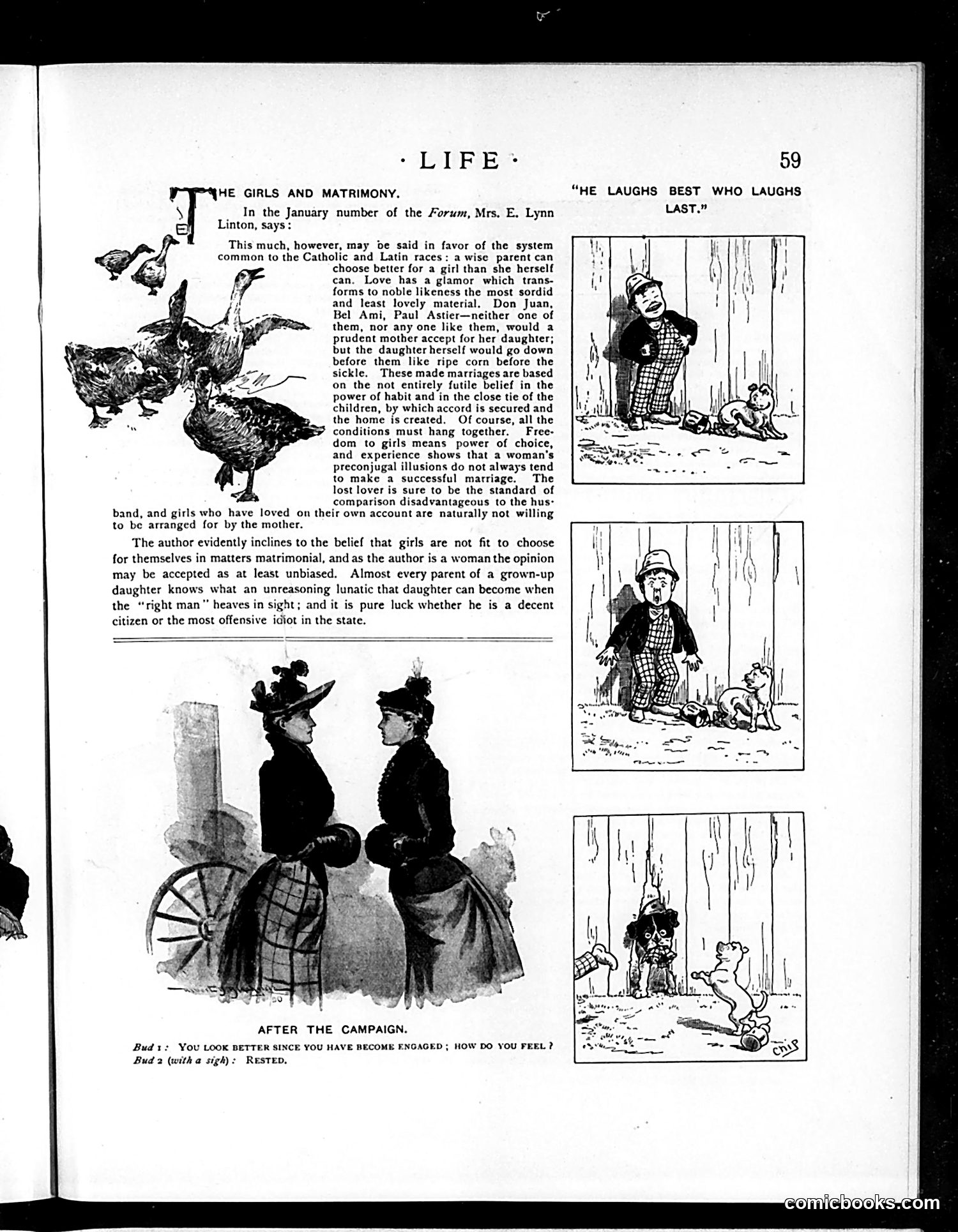 Life — January 22, 1891 — page 11: Life, 1891-01-22