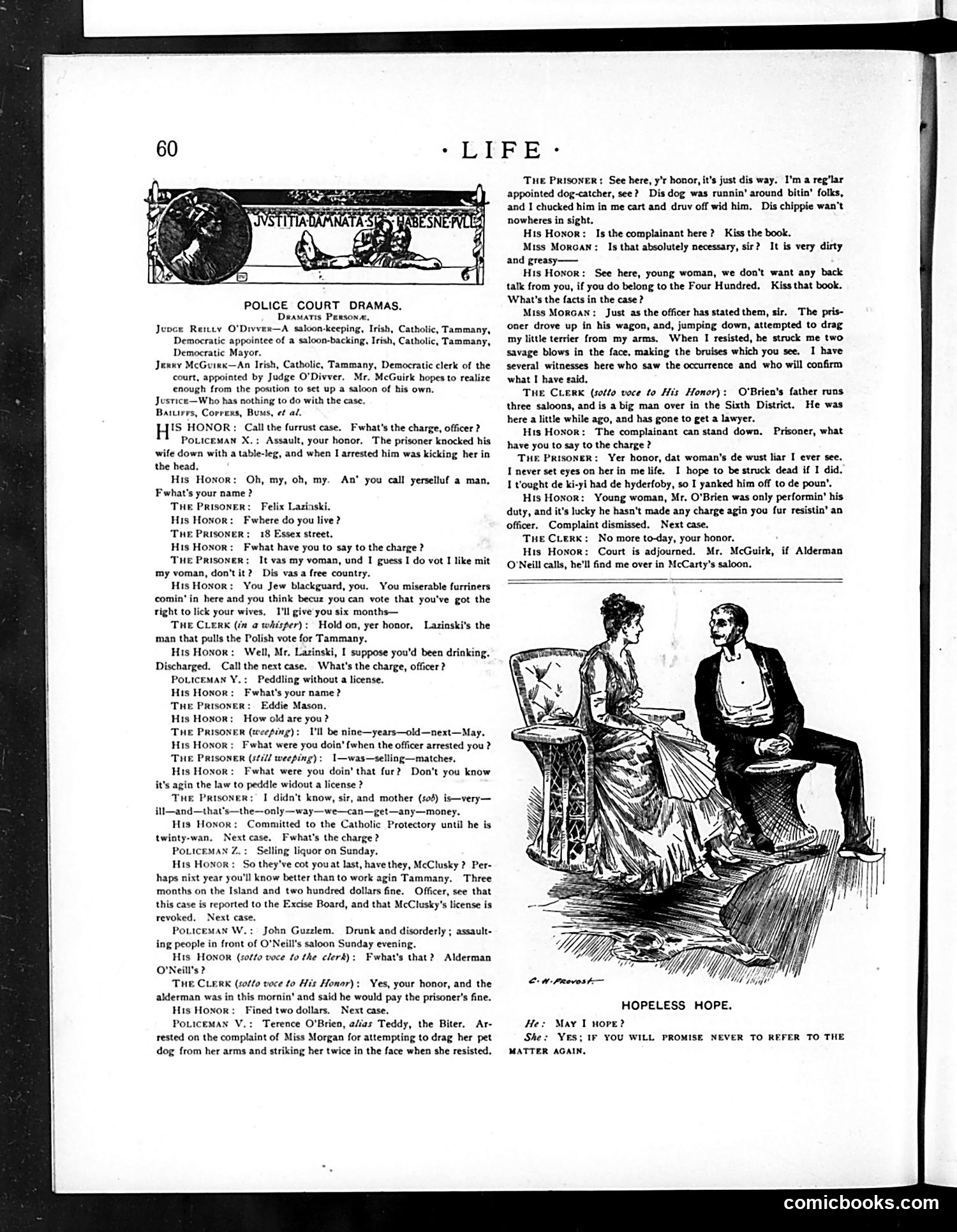 Life — January 22, 1891 — page 12: Life, 1891-01-22