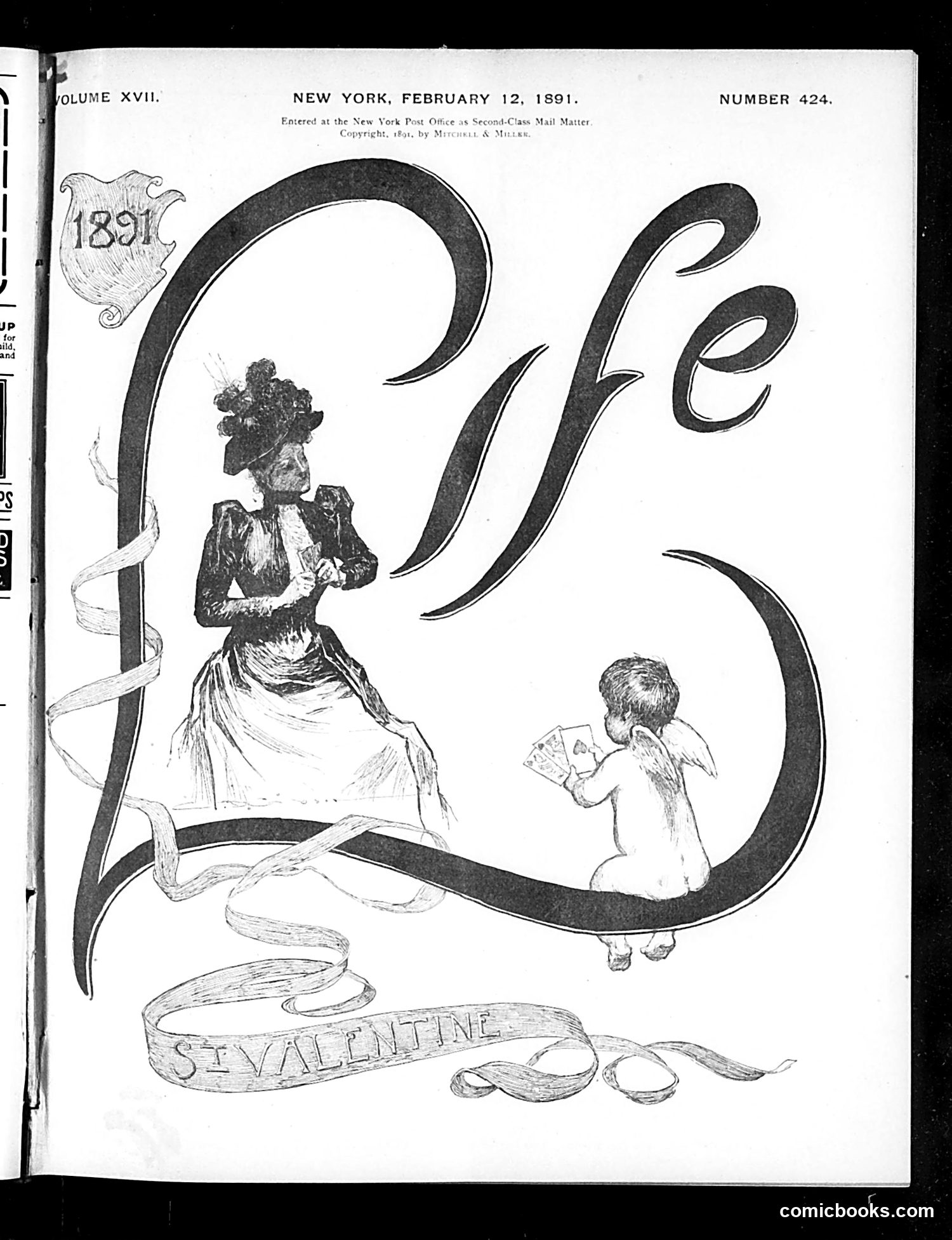 Life — February 12, 1891 — page 1: Life, 1891-02-12