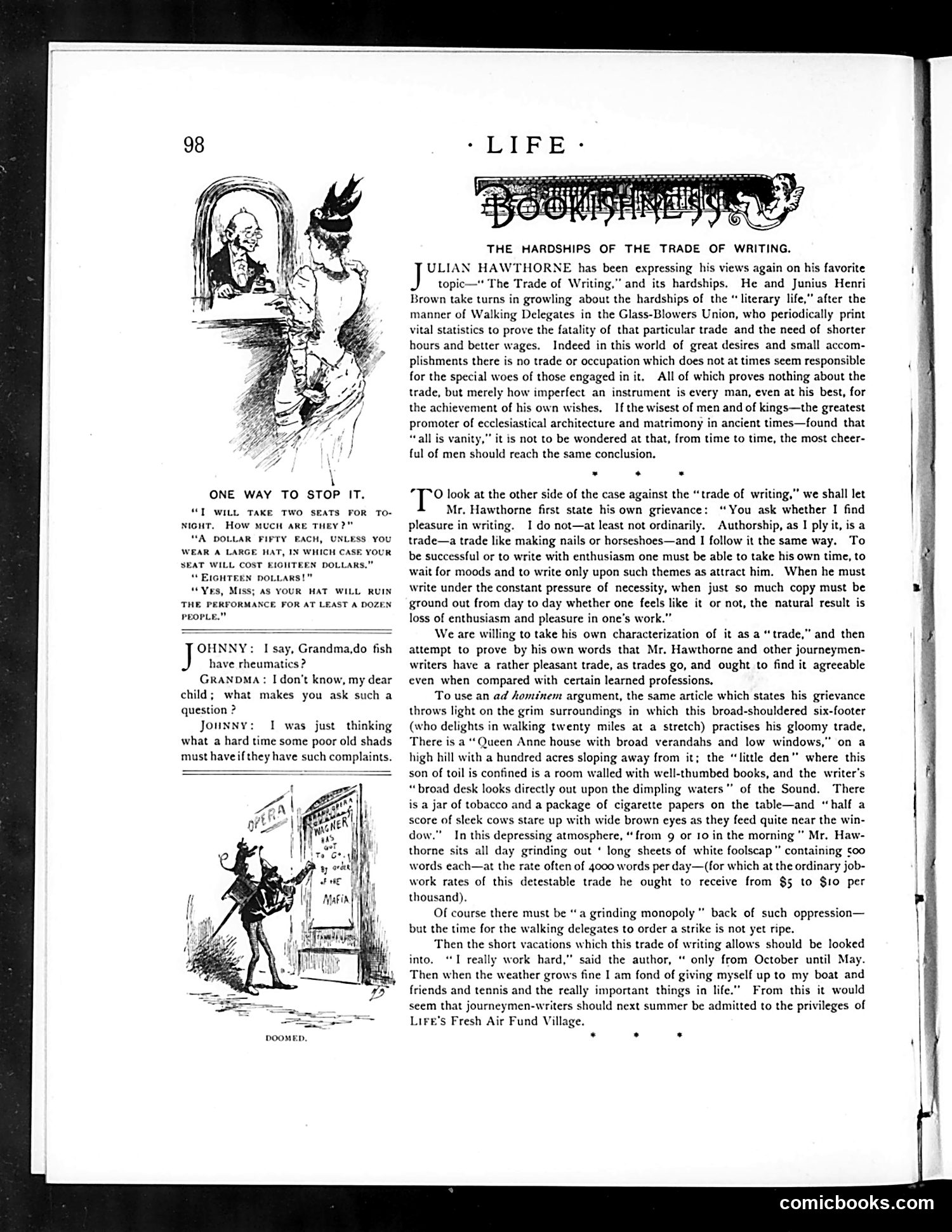 Life — February 12, 1891 — page 8: Life, 1891-02-12