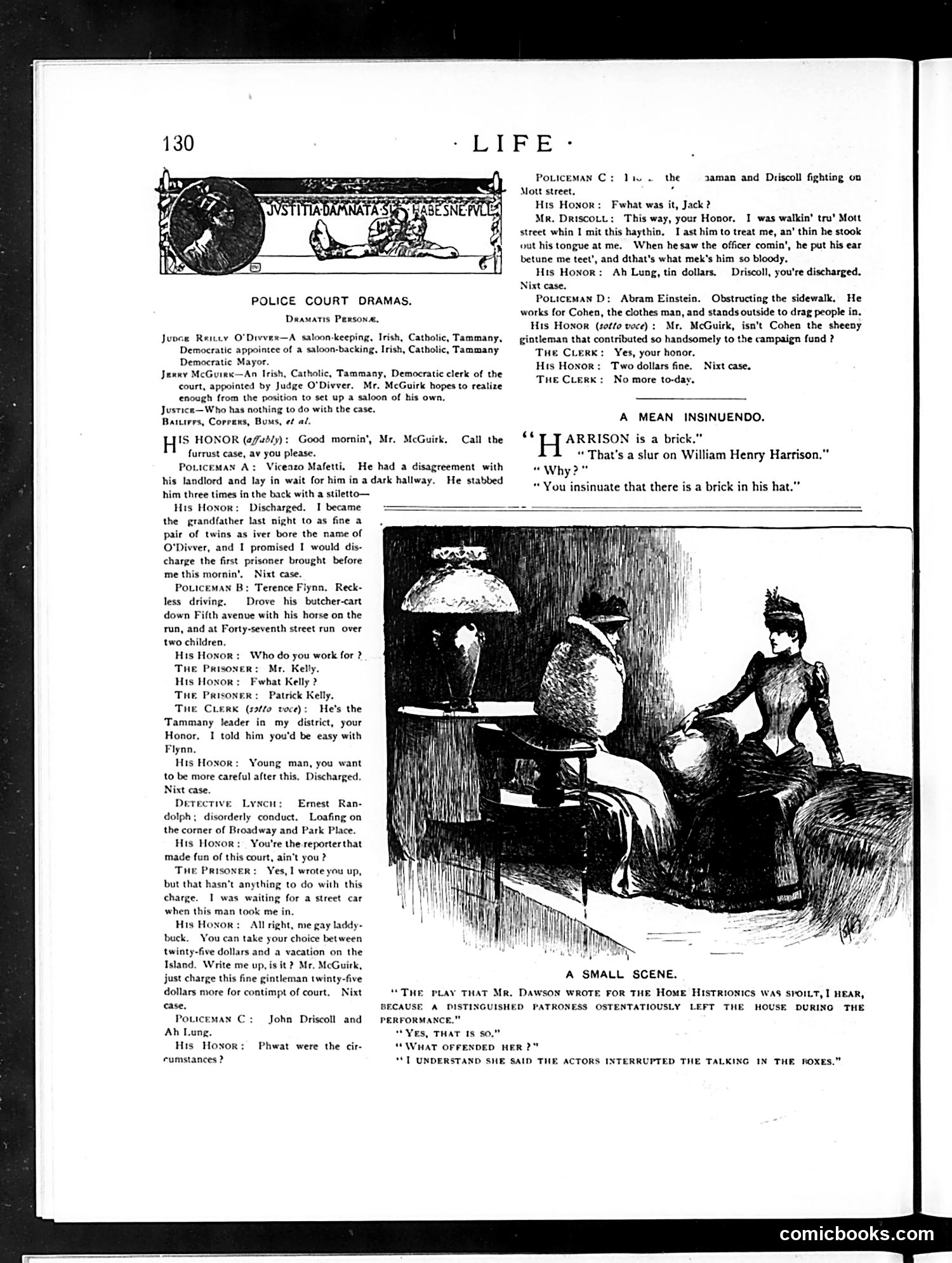Life — February 26, 1891 — page 10: Life, 1891-02-26
