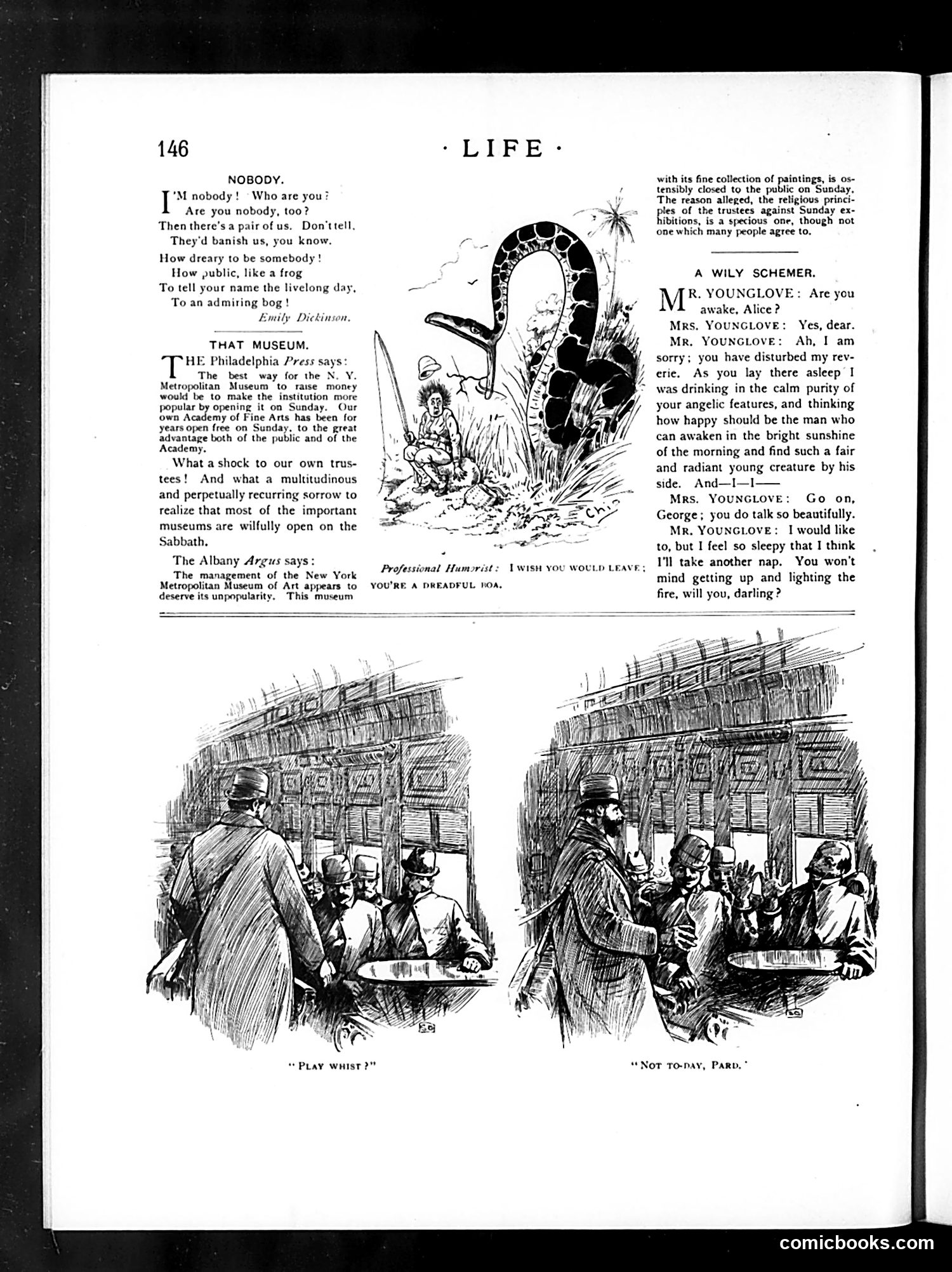 Life — March 5, 1891 — page 12: Life, 1891-03-05
