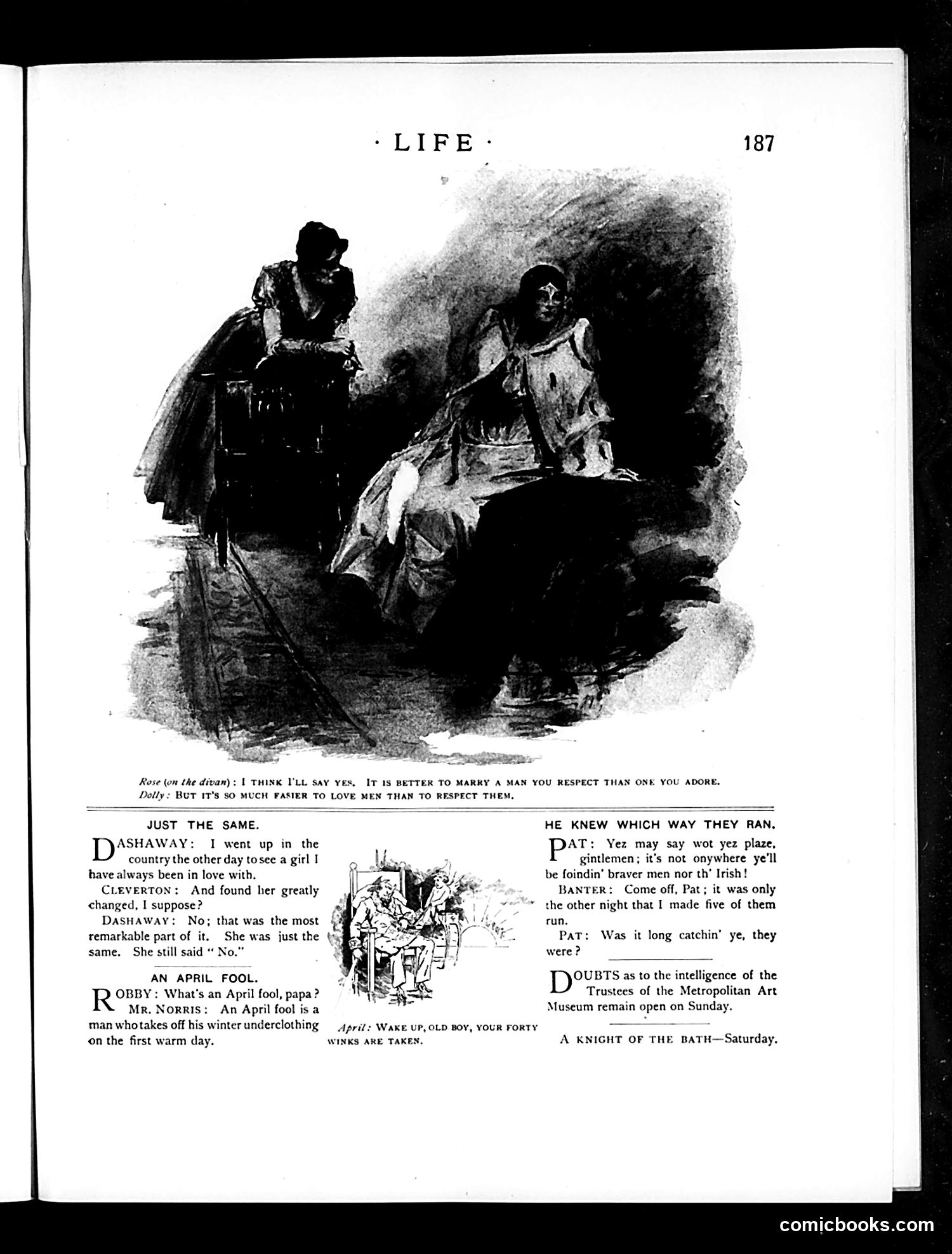 Life — March 26, 1891 — page 5: Life, 1891-03-26