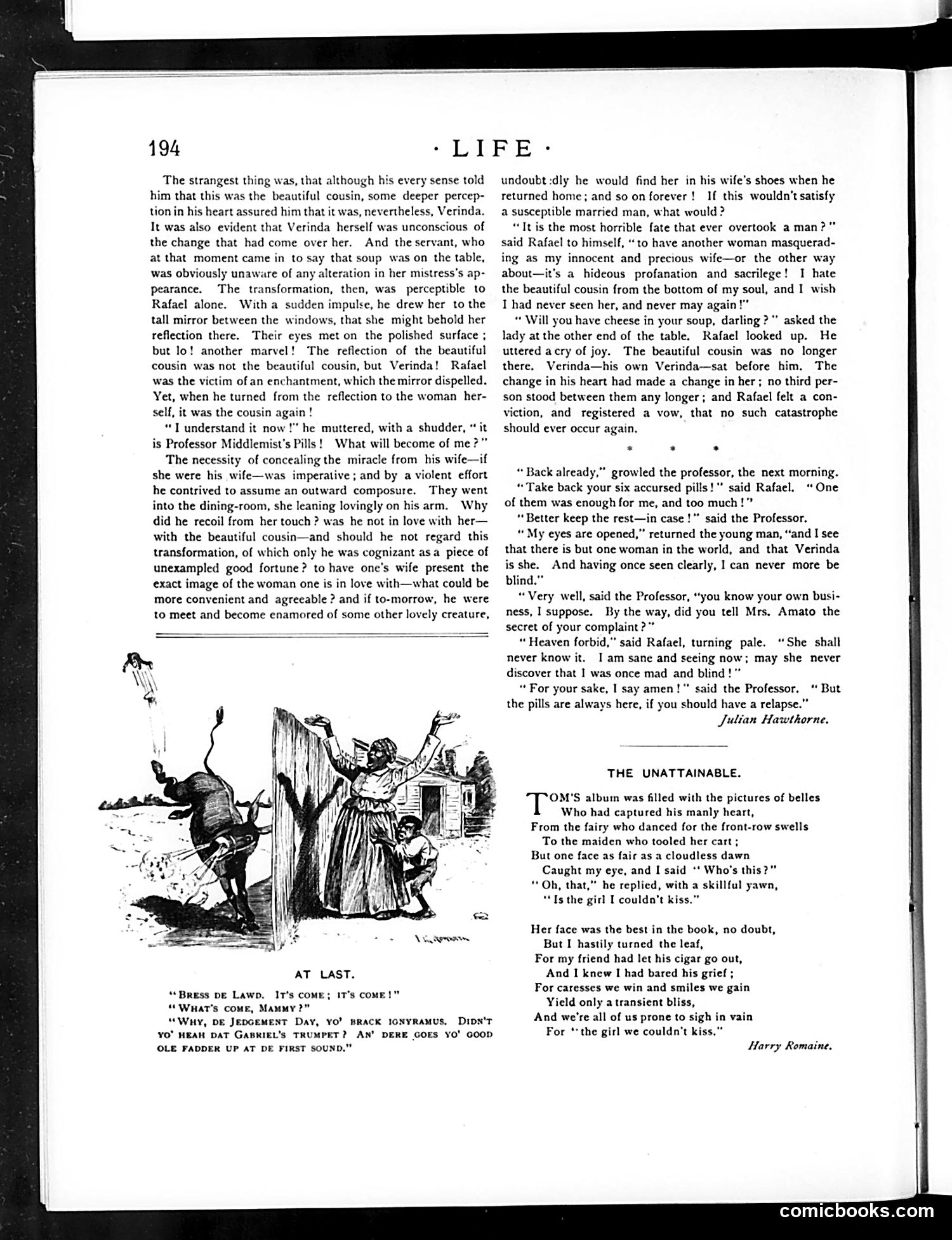 Life — March 26, 1891 — page 12: Life, 1891-03-26