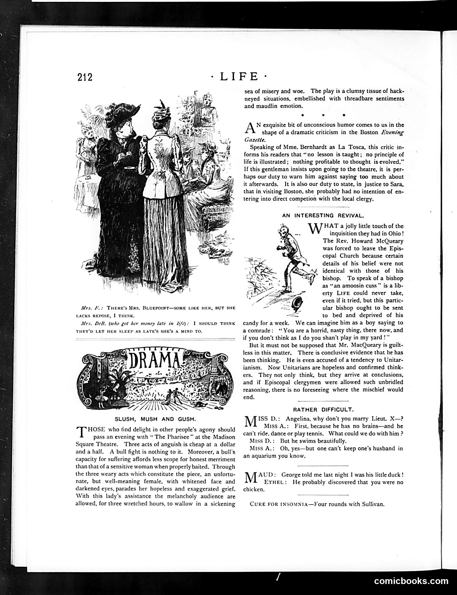 Life — April 2, 1891 — page 10: Life, 1891-04-02