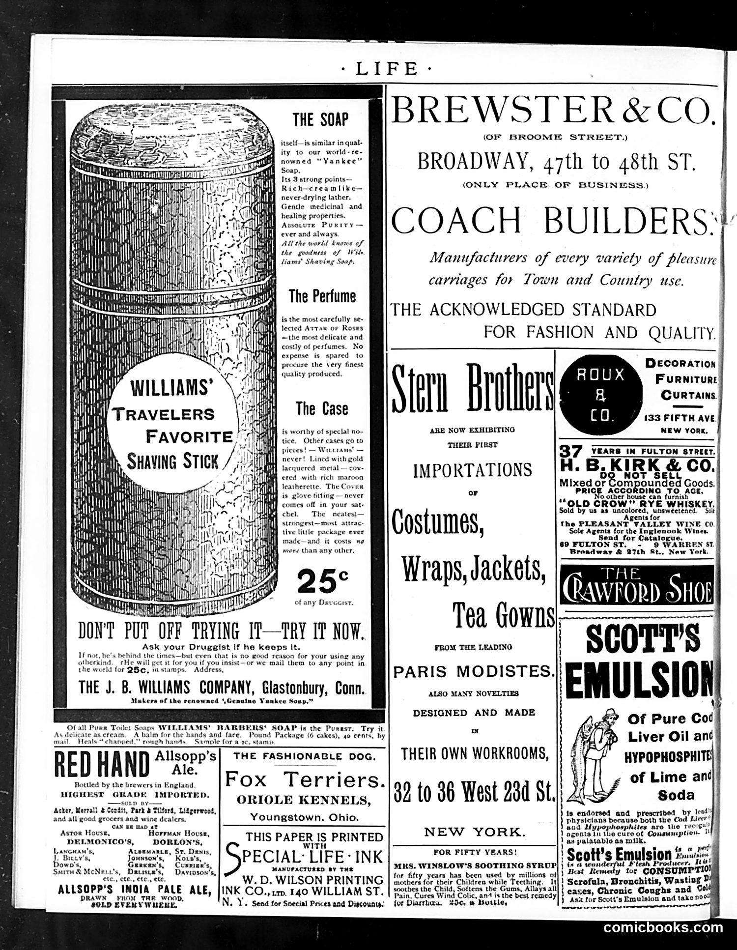 Life — April 9, 1891 — page 2: Life, 1891-04-09