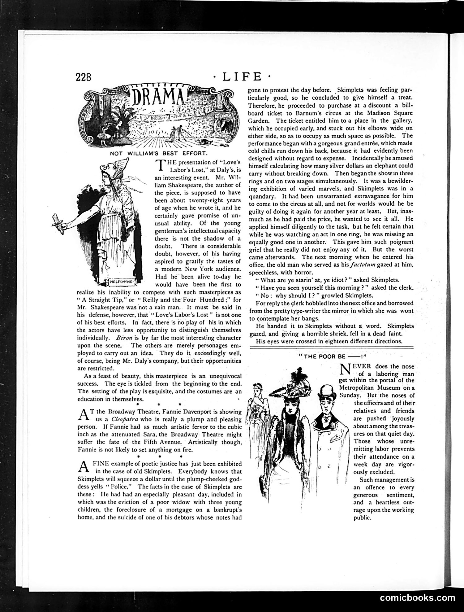 Life — April 9, 1891 — page 12: Life, 1891-04-09
