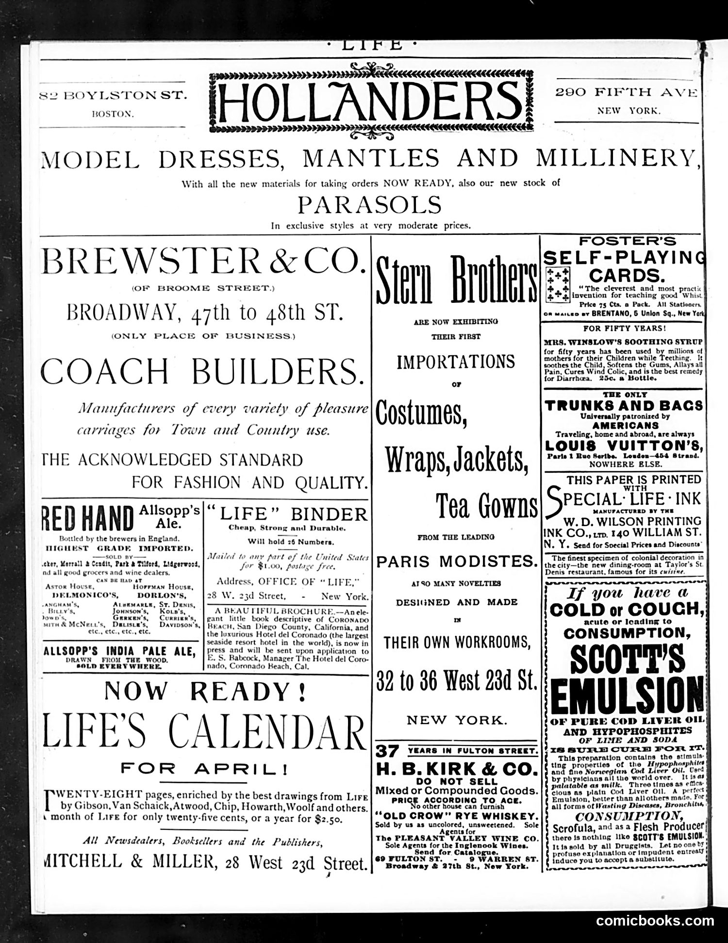 Life — April 16, 1891 — page 2: Life, 1891-04-16